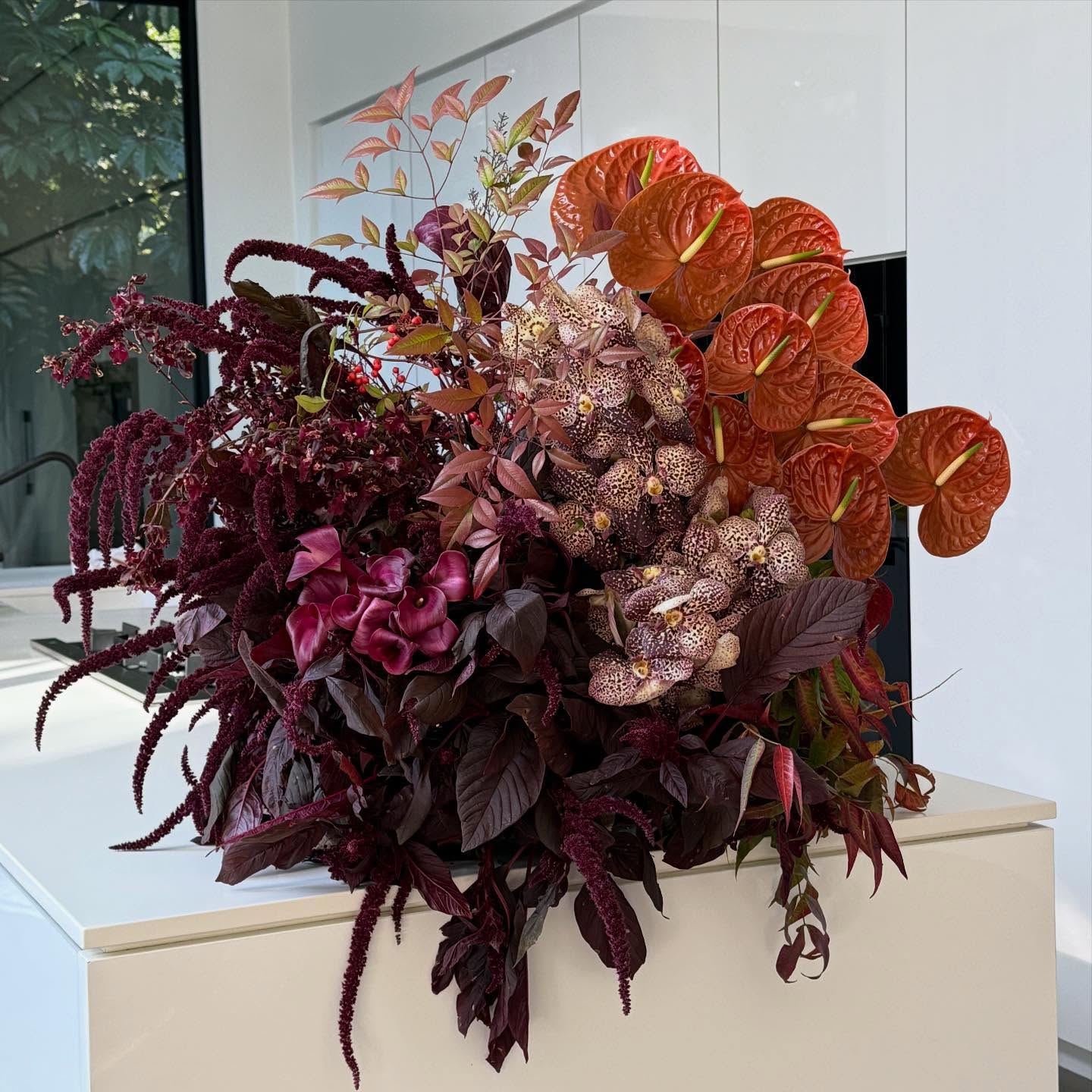 Fall colors inspired #flowers #fall