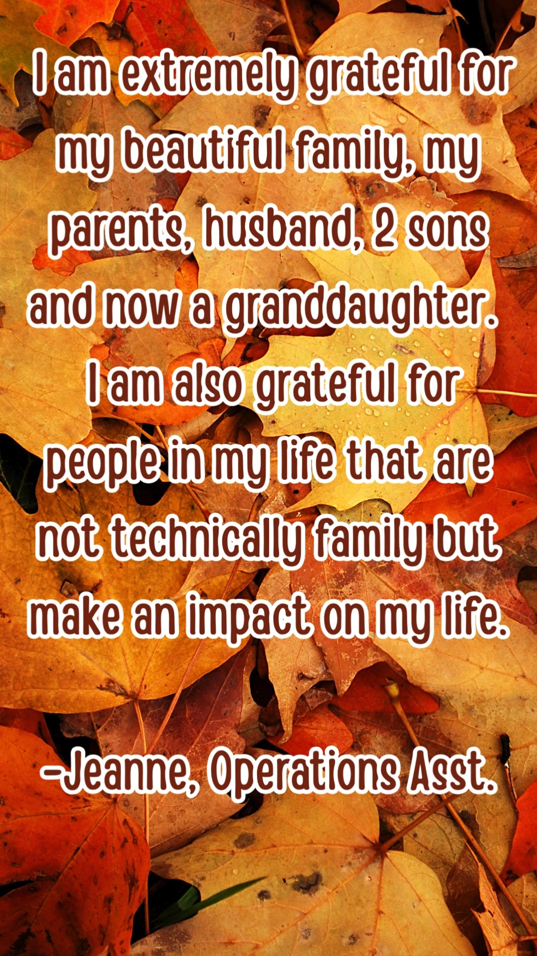 What are you grateful for? Hop in the comments and share your thoughts.