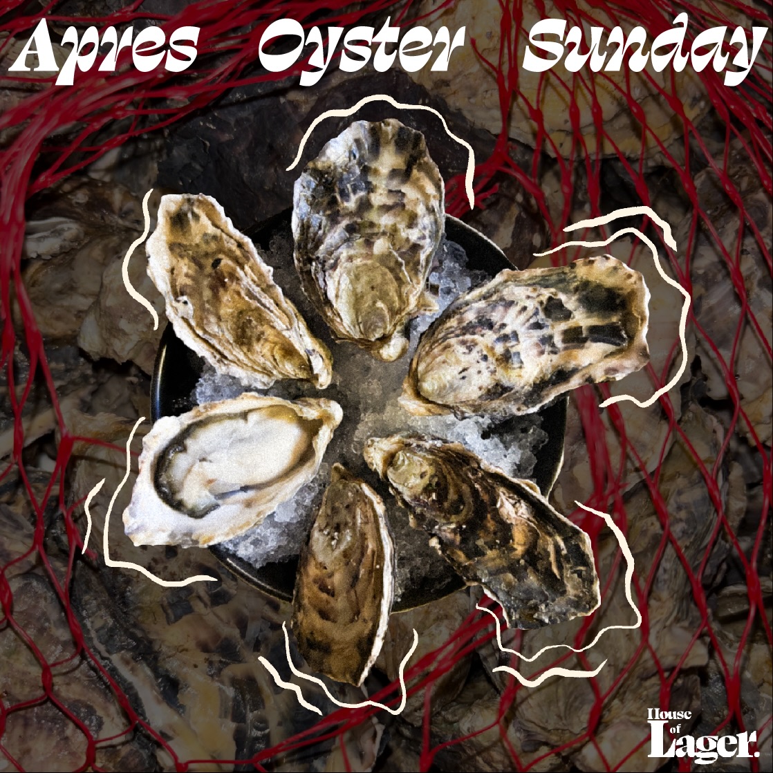 It’s that time of year ❄️
Come and get your apres on at House Of Lager and enjoy some oysters, bubbles and a stein or two. We will have rotating oysters and mignonette every Sunday after 3pm all winter long!
Because every ski day deserves a proper apres 🦪🍾🍻