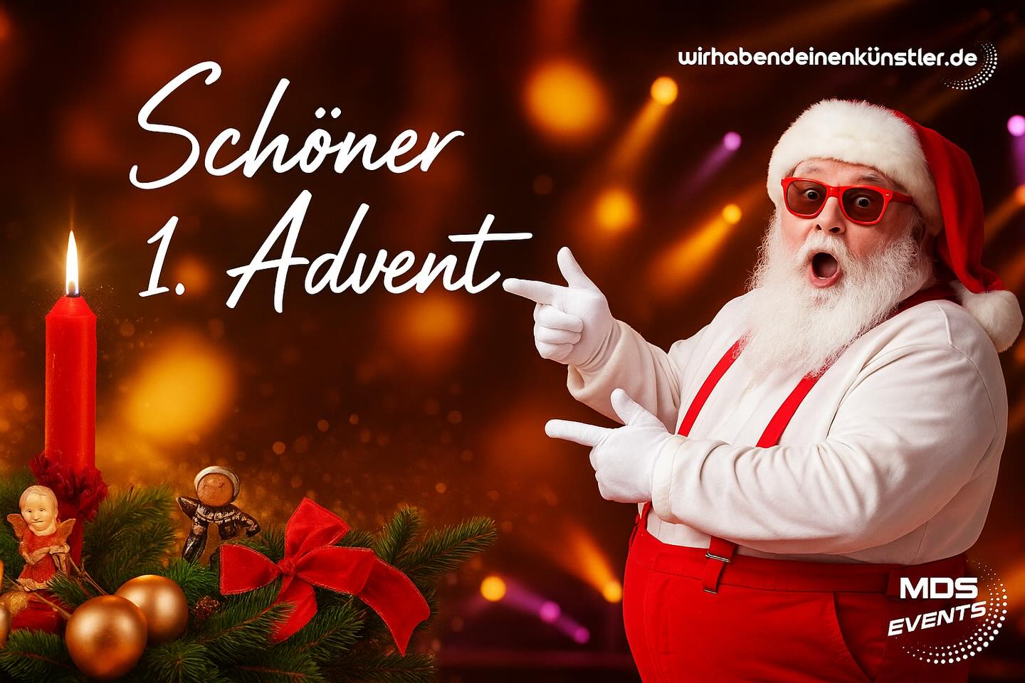 Wir wünschen einen schönen ersten Advent