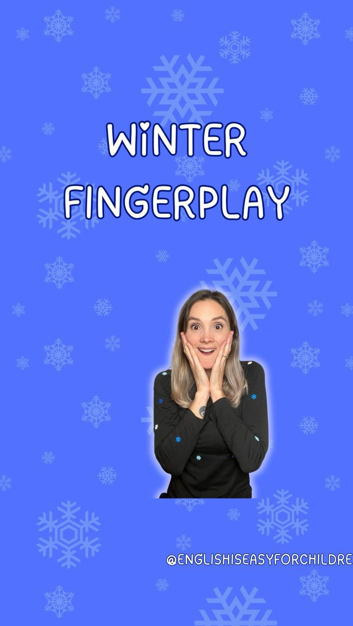 🇬🇧Here is a wintery fingerplay! Perfect for this time of the year ❄️☃️⛄️
🇮🇹Una piccola canzone Sulla neve, perfetta per questo periodo dell’anno! ❄️☃️⛄️
#inglesedivertendosi #ingleseperbambini #snow #fingerplay #snowtime #englishiseasyforchildren #snowtime #snowyseason #circletime #esl #englishteachers