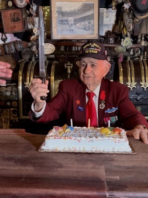 The American Society of the French Legion of Honor extends its warmest birthday wishes to our dear friend, Harold Radish, Chevalier.
Today, Harold celebrates an extraordinary milestone — 101 years young!
Happy Birthday, Harold, and thank you for your remarkable life of service and inspiration! 🥳🎂🎈
#asflh
#americansocietyfrenchlegionofhonor
#legionofhonor
#wwiiveteran #honoringourheroes #francoamericanfriendship #neverforget #serviceandhonor