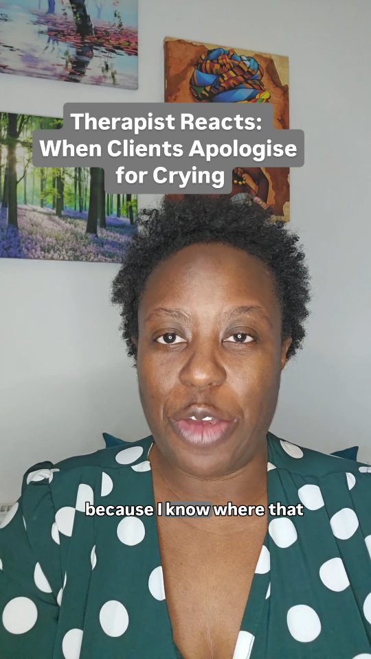 You don’t need to apologise for crying. Not in therapy. Not anywhere.
So many of us learned early on that showing emotion was too much. Maybe you were told to “be strong.” Maybe no one comforted you when you cried. Maybe your tears made people uncomfortable.
But crying isn’t weakness — it’s your nervous system finally letting go. It’s your body saying, “I’m safe enough to feel now.”
In therapy, when a client apologises for crying, I often say:
✨ “You don’t have to be sorry for having a human response.” Because tears aren’t the problem. Shame is.
And that shame didn’t start with you — it’s generational. Cultural. Systemic. We’ve been taught to survive by suppressing our softness. But healing asks us to reclaim it.
If you’ve ever said “sorry” for feeling, here’s your reminder:
You don’t owe anyone an apology for being real.
💬 Do you still catch yourself apologising for your emotions?
📌 Save this for the next time you feel tears coming.
#therapyreel #traumahealing #emotionalexpression #relationalhealing #mentalhealthawareness #systemichealing #attachmenthealing #cryingintherapy #selfcompassion #nervoussystemregulation #healingjourney #TheSelfLoveTherapist
