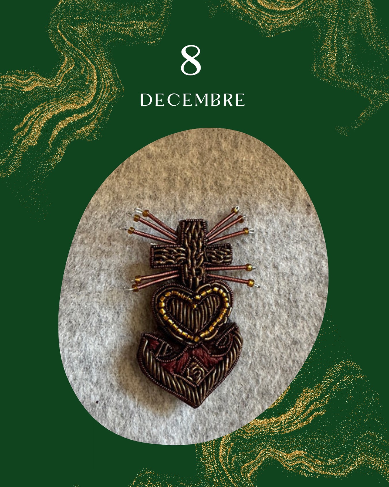 Jour 8 – Broche Croix de Camargue 🤎
Cette broche noire « Croix de Camargue » : un petit bijou à offrir pour les amoureux de la Camargue 🤍
Porte-la sur un manteau, un pull ou un sac pour une touche d’authenticité du Sud. 🌿
https://www.objets-des-clos.com/product-page/broche-croix-de-camargue-noire
#CalendrierDeLavent #Jour8 #CroixDeCamargue #Bijou #Camargue #FaitMain #ObjetsDesClos