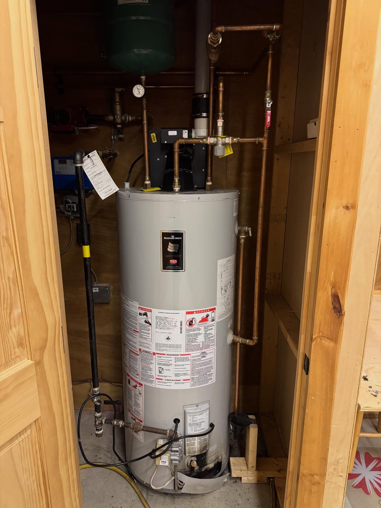 đ§đĽ Hydronic Heating Upgrade â From 50L to 75L Commercial Tank heater
This garage in-floor heating system runs on propane and had gone many years without proper maintenance.
Blocked fittings, hardened glycol, scale build-up, flow restrictions â and the old heater showed pink signs of back-flame and heat damage.
We removed the failed 50-litre unit and upgraded the system to a 75-litre commercial water heater for higher capacity, better reliability, and stable operation under load.
The hydronic system was flushed, repaired, re-piped, and fully balanced.
Now the entire setup is running clean, safe, and efficient â the way it should.
Regular maintenance matters.
This is what 10+ years of ânever servicedâ can turn into.
⸝
#ď¸âŁ #hydronics #radiantheat #garageheating #hvac #commercialwaterheater #ontariohvac #etobicoke #mechanicalcontractor#kingcity