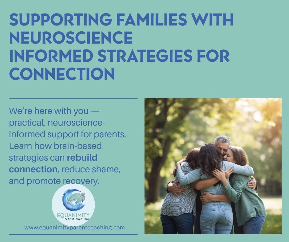 When your child is struggling with addiction, compassion and connection are more powerful than blame. I share neuroscience-informed tools that help you regulate your own stress, rebuild trust, and communicate in ways that support recovery. Small, consistent shifts — like pausing before reacting, using calm, curious questions, and prioritizing safe routines — strengthen the brain’s capacity to change. You are not alone in this journey. Ready to learn practical steps that actually work? Link in bio 💚✨
What’s one moment this week where you wished you had a different response? Share below — let’s support each other. 👇
#ParentingSupport #AddictionRecovery #NeuroscienceForParents #CompassionateParenting #FamilyHealing #MentalHealthMatters #SupportForParents #EquanimityParentCoaching