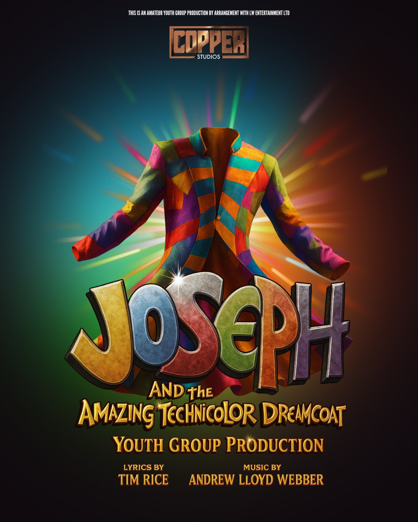 BIG ANNOUNCEMENT!🎶🌈
We are bursting with colour to reveal that our next full-scale production is…
🌟 ANDREW LLOYD WEBBER’S:
JOSEPH AND THE AMAZING TECHNICOLOR DREAMCOAT!
Our Stage Academy, Mini Musical Theatre & Musical Theatre students will be staring in this magical musical
🩵💛❤️💚💜
🎭 Auditions & Rehearsals start in January during our normal Thursday/Saturday sessions.
🎟️ Tickets on Sale NOW!
https://www.trybooking.com/uk/events/landing/99573
📅 Date: Sunday 12th April 2026
⏰ Times: 2:30pm & 7:30pm
📍 Where: @squirepac
Get your tickets before they’re gone like a miracle of miracles! 🌈✨
#josephandtheamazingtechnicolordreamcoat #joseph #andrewlloydwebber #musicaltheatre #copperstudios #nottingham #stageacademy #minimusicaltheatre #musicaltheatrestudents #technicolor #dreamcoat #theatrekids #performingarts #squirepac #gogojoesph
