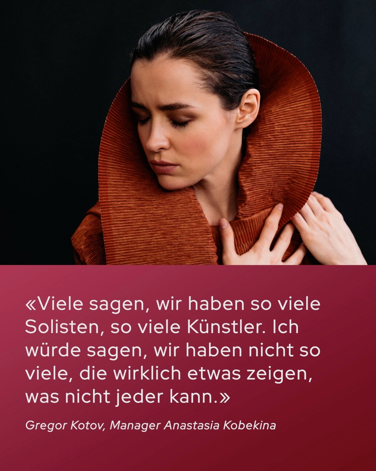 @anastasiakobekina mit @jeanselim am 10.12. in Bern!
Vorverkauf
🎫 meisterzyklus.ch, ticketmaster.ch
📧 billettkasse@meisterzyklus.ch
📞+41 31 994 49 22 (Di - Fr 8 -12 Uhr)
📍Buchhandlung zum Zytglogge
