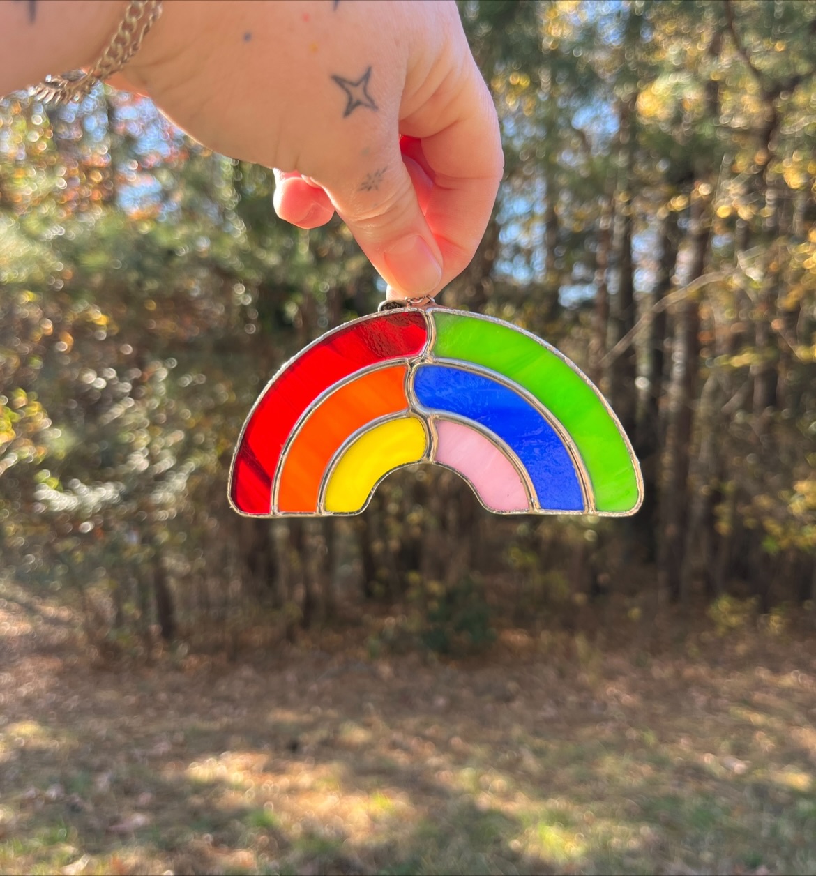 Rainbows 🌈 every single time I go to get pics of these, I’m missing at least one style… but we do these in all sorts of pride flags! I especially like the weird octopus they made all together at the end. Your daily reminder from me that Pride is, of course, year round, and I’ll never shut up about being queer - especially now 🏳️🌈🏳️⚧️