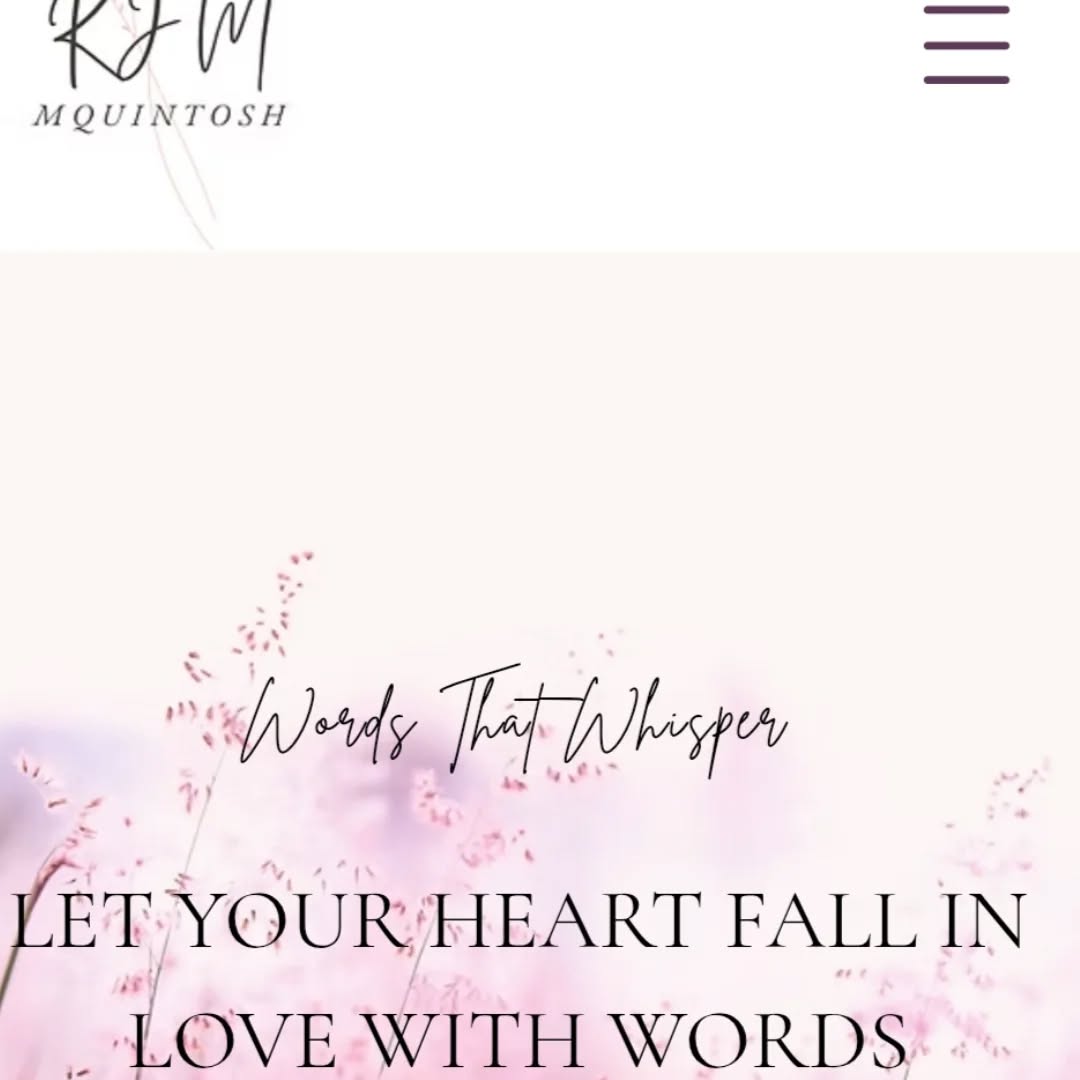 This Ice Cube song may seem odd with this post but since I blogged about it- It seemed fitting. www.Rjmquintosh.com
Where I blog about life, when I'm not writing about romance.
https://www.rjmquintosh.com/