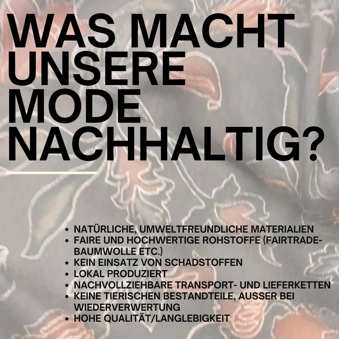 Wie wäre es, wenn wir uns bei jedem Kauf diese Fragen stellen würden:
👉Welches Material?
👉Welcher Rohstoff?
👉Welche Inhaltsstoffe, Ausrüstungen (zBsp. Imprägnierung, Anti-Knitter-Ausrüstung, das ist meistens Plastik)
👉Wer war an der Herstellung des Produktes beteiligt und wo?
👉Gibt es tierische Bestandteile? (Vor allem in Fernost-Ländern gibt es oft keinerlei Tierschutzgesetze)
👉Wie lange wird mich das Produkt begleiten?
✅️Wenn wir uns diese Fragen und ihre Antworten ansehen und dann gewissenhaft und bewusst für uns und unsere Zukunft entscheiden wird unsere Kleidung automatisch nachhaltig. 💪😉
#nachhaltigemode #circularfashion #sustainablefashion #slowfashion #conceptstore