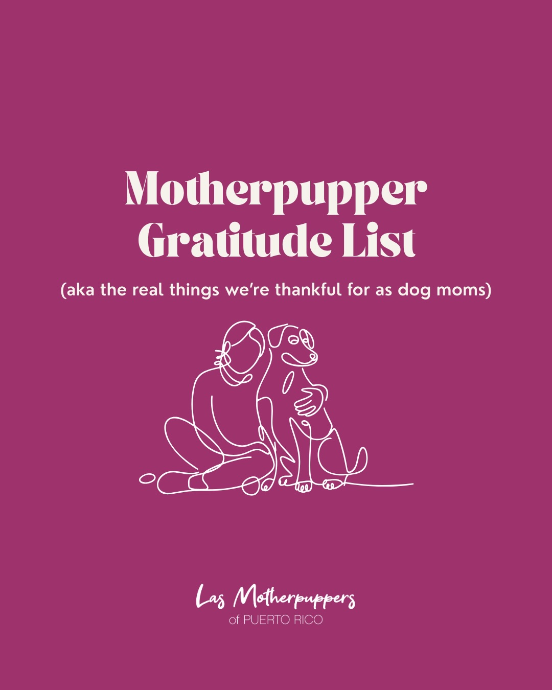 Esta temporada estamos agradecidas por todas esas cositas que hacen la vida de dog mom tan única... los early wake-ups, los mini bodyguards siguiéndonos al baño, los snack inspectors y esos cuddles que nos arreglan el día. 🐶🧡✨
Ser dog mom no siempre es glam… pero es lo más lindo, caótico y full of love que existe. ¡Y no lo cambiaríamos por nada!🐾
Ahora cuéntanos, Motherpupper: ¿qué cosa graciosa o hermosa agradeces de tu perro este año? Déjalo en los commentarios 👇
www.dogmomsofpr.com
#dogmomsofpr #lasmotherpuppers #puertorico #thankfulformydog #thankfulformypet #dogsofpuertorico #dogmomclub #dogmomquotes #dogmomshop #dogmomsofinstagram