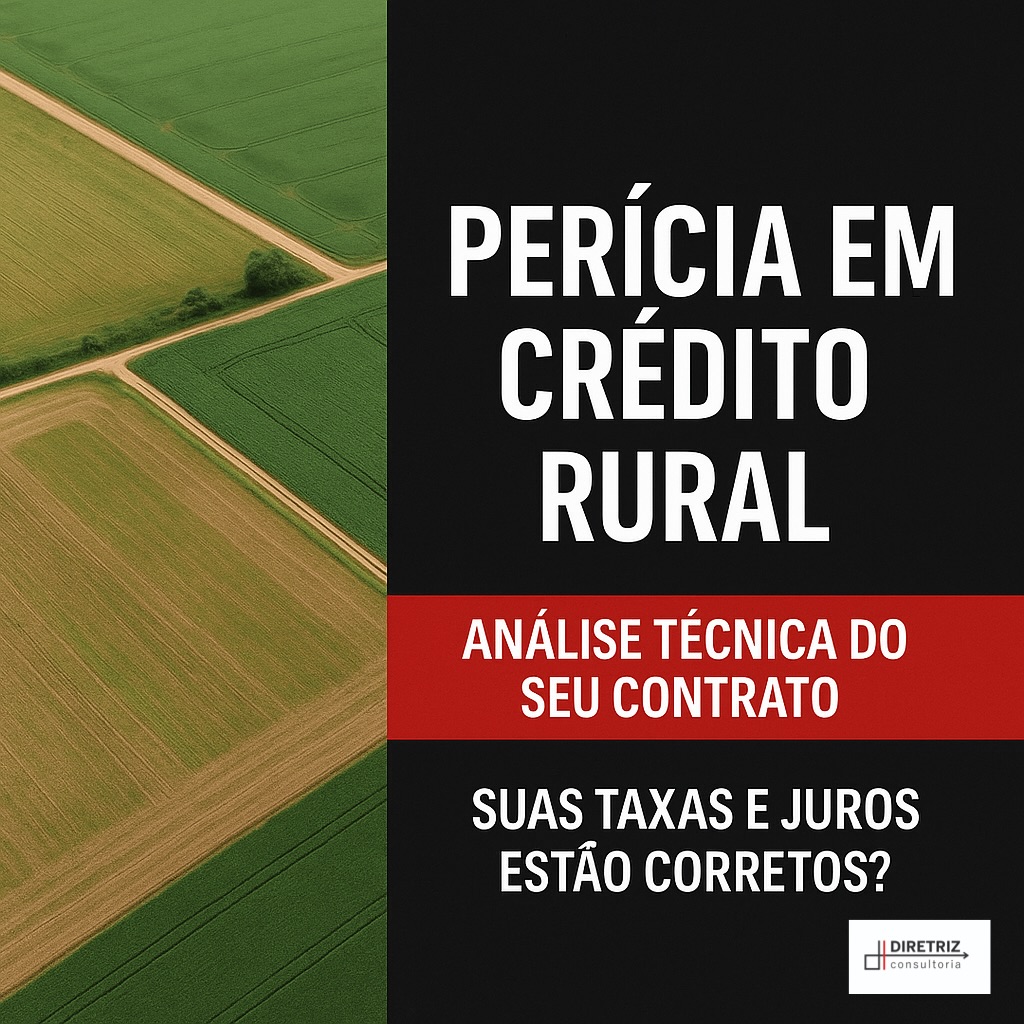 Quer saber se o seu crédito rural foi cobrado de forma correta? 🌾💰
Muitos produtores rurais estão pagando juros, seguros e encargos que não estavam claros no contrato – e, em vários casos, há cobrança indevida que pode ser identificada por meio de perícia em crédito rural.
Na perícia eu analiso, de forma técnica e detalhada:
• Taxas de juros e capitalização aplicadas
• Cumprimento das condições previstas no contrato
• Cobrança de tarifas, seguros e encargos embutidos
• Recalculo das parcelas, saldo devedor e valor realmente devido
O objetivo não é “deixar de pagar”, mas garantir que você pague apenas o que é correto, conforme o contrato e a legislação.
📌 Se você é produtor rural ou advogado e desconfia que exista abusividade no crédito rural, financiamento de custeio ou investimento, posso te ajudar com:
• Parecer técnico embasado completo
• Relatórios para ação judicial ou renegociação
• Apoio técnico para advogados em ações de revisão de contratos rurais
👉 Me chama no direct ou no WhatsApp para avaliar o seu caso.
