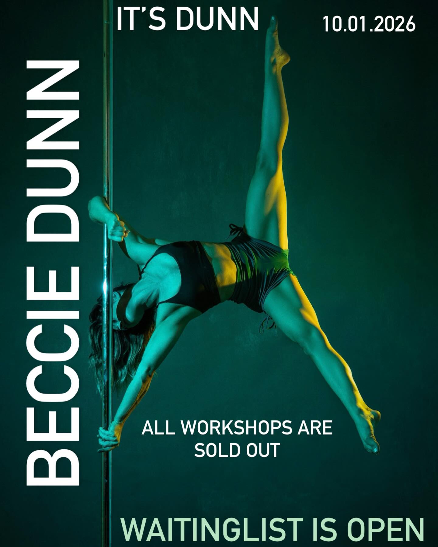 Britain meets Germany
@becciedunn 😍❤️ at @studio_chromemonkeys
It’s Dunn — all workshops are sold out!
So crazy… in less than 24 hours!
All slots are full. 🤯
The waiting list is now open. !!
#poledance #polecommunity #polefit #chromemonkeys #lovebritain