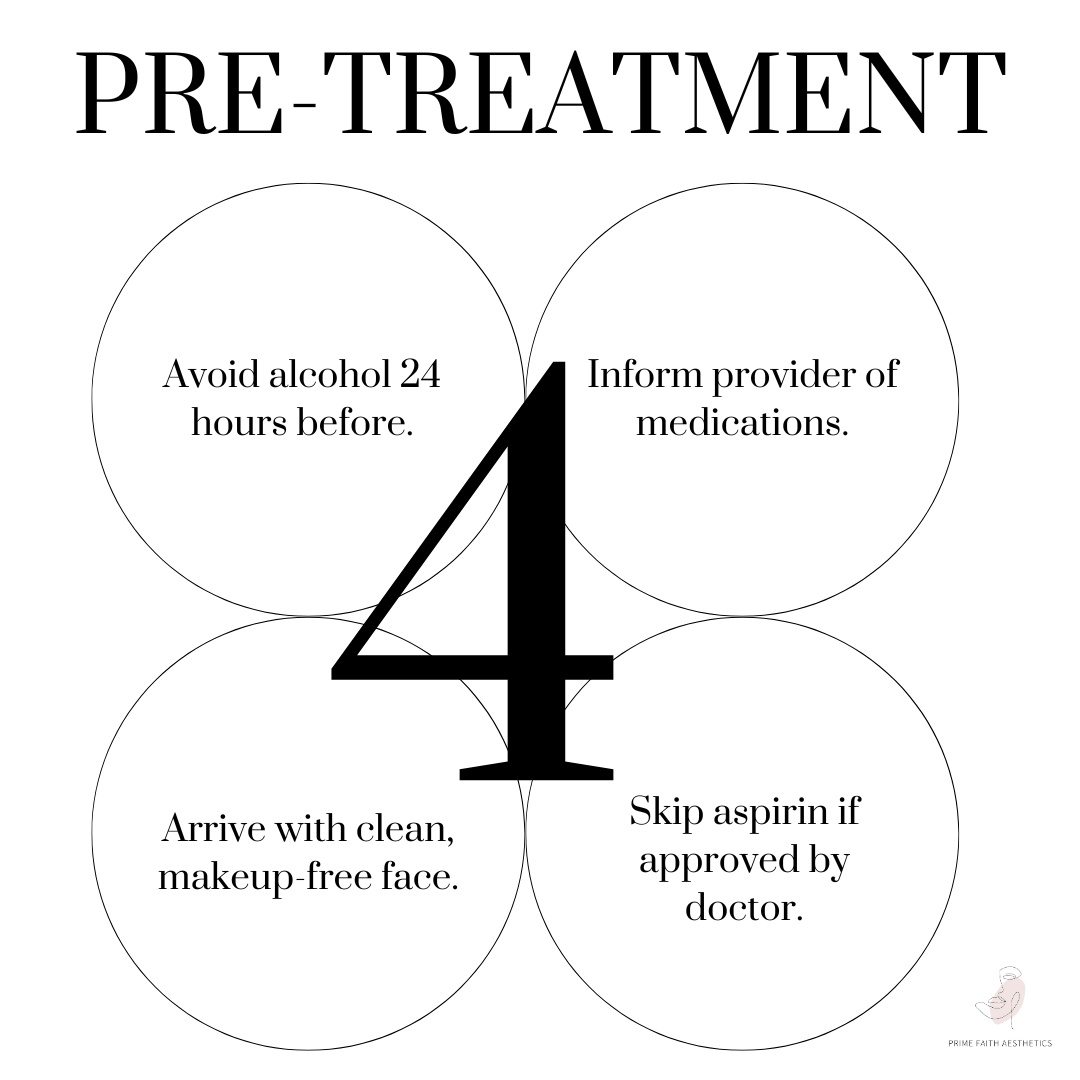 Smooth appointments start with a little prep!
Follow these 4 simple steps before your filler treatment to help minimize swelling and maximize results.
Your skin will thank you 🤍
💻 primefaithaesthetics.com
👩⚕️Under medical directorship of Dr. Oramalu
#SkincareTips #GlowUpReady #SelfCareSteps #FillerTips #PreTreatmentCare #PrimeFaithAesthetics