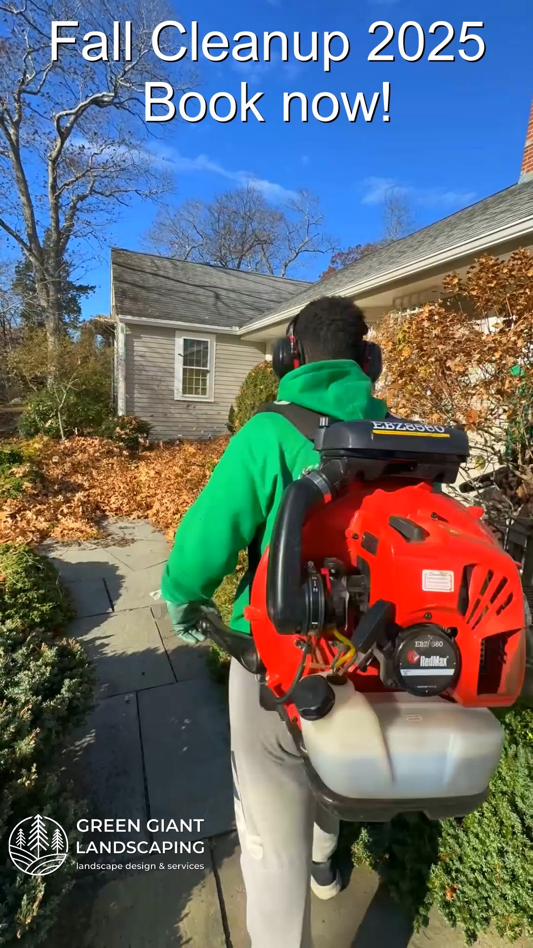 Fall Cleanup 2025 on the South Shore, MA.
Green Giant Landscaping,
Southeastern, MA.
Call now for your free quote!
Landscape architecture
Planting
Land clearing
Tree and shrub care
Seasonal cleanups
Old overgrown shrubs removal
Mulch installation
Garden maintenance
Weed barrier fabric
Bobcat services
Professional Landscape Design.
https://www.greengiantlandscaping.com/post/fall-cleanup-2025-on-the-south-shore-ma-the-perfect-time-to-refresh-your-yard
Phone:
+1 413-406-9094
#fallcleanup #landscaping #landscapedesign #gardening #gardendesign #landscaper #landscapearchitecture #treeandshrubtrimming #mulch #Massachusetts #southshore #newton #boston #hingham #marshfield #scituate #NewtonMA #scituatema #milton #canton #wellesleyma #SpringCleaning #shrubtrimming #shrubcare #plantingdesign #gardentransformation #springcleanup #mulching #cobblestone #cobblestoneedging