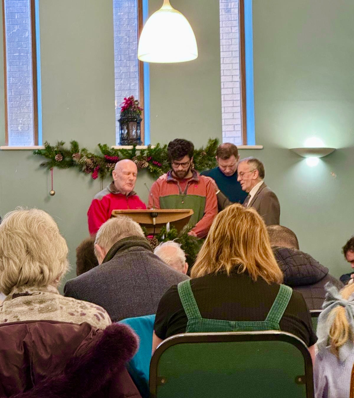 A special Sunday at church today — @josephfcampos welcomed to the diaconate 🙏🏻