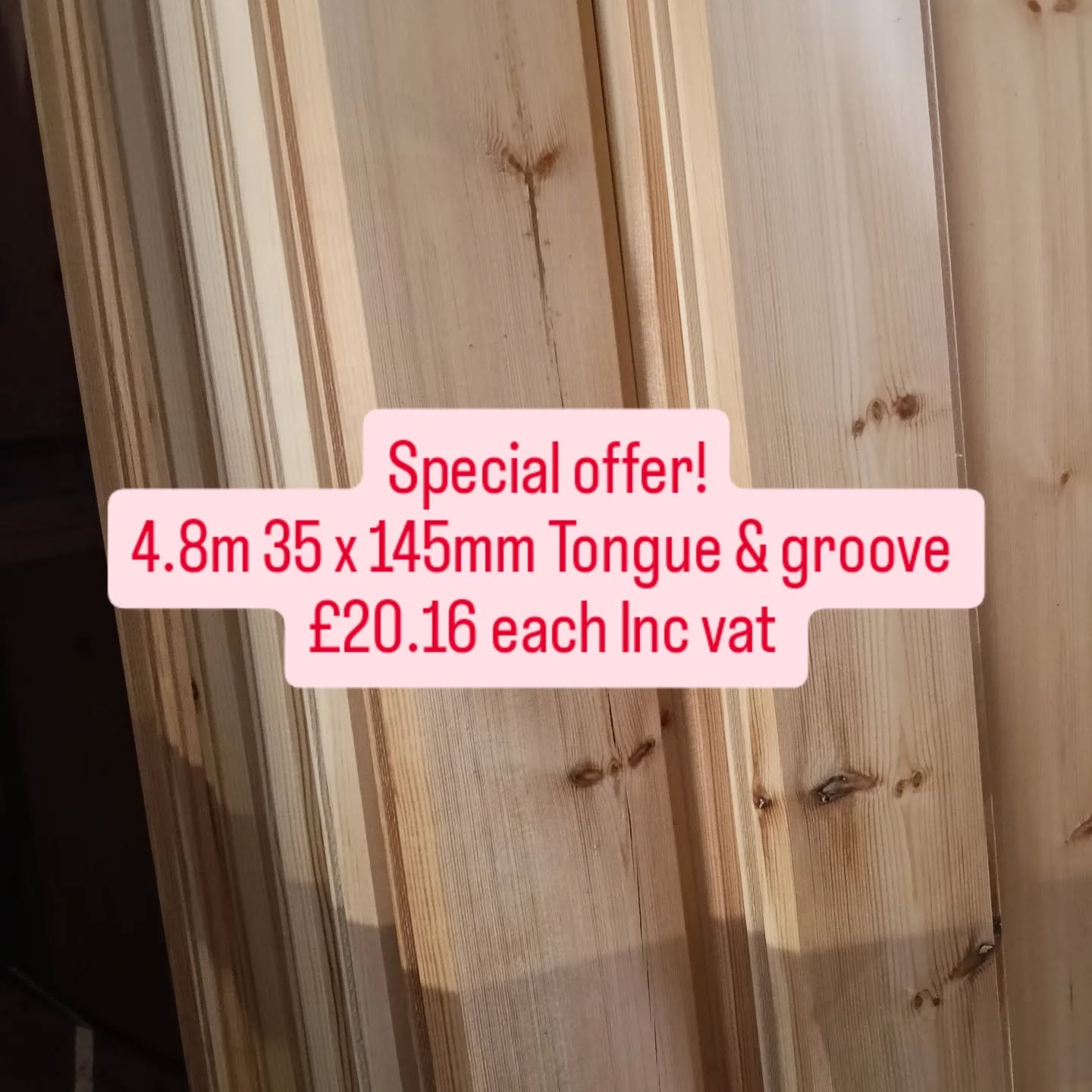 Blewets Timber Ltd Special offer!
Feel free to come in and collect or take advantage of our prompt free delivery service.
#blewetstimber
#tongue&groove
#freedelivery