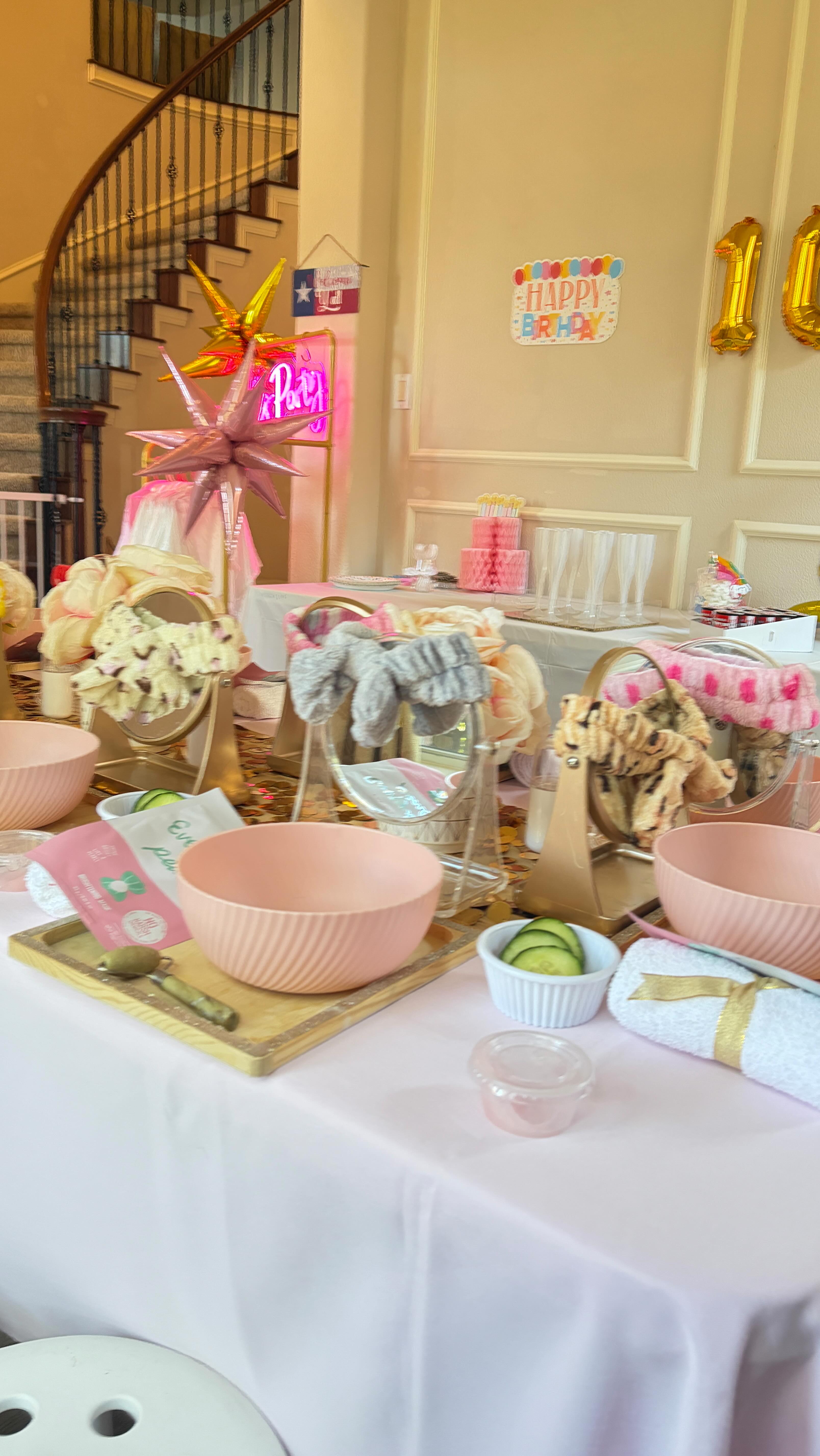 💅🧖♀️It’s time….for fun and relaxation 🧖♀️Leave the planning and the work to us!
🌟We bring the spa and host the party
🌟Set up an breakdown included
🌟tables and chairs included
🌟decor and spa supplies included
#lakewaytx #southaustin #spaparty #drippingspringstx #atxlife #atxfoodie #atxrealtor #atxlifestyle #atxsmallbusiness