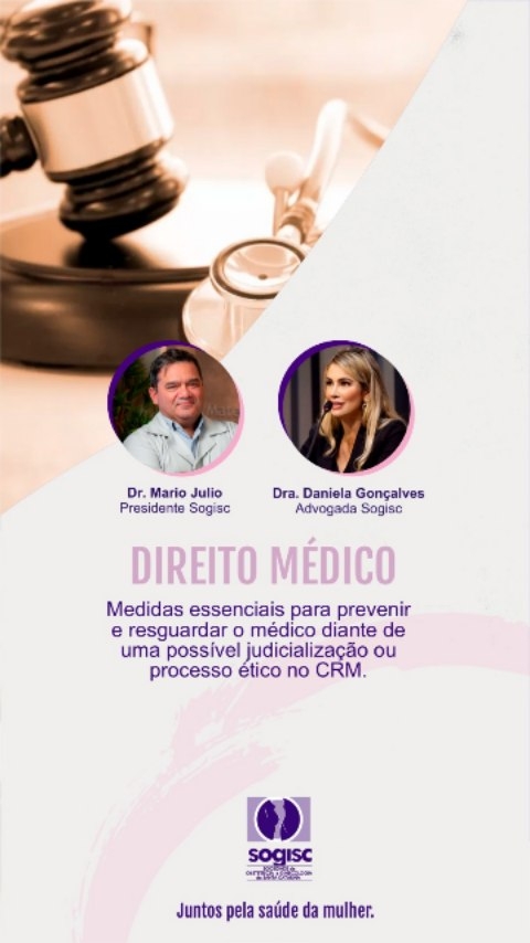 No vídeo de hoje, o presidente da SOGISC, Dr. Mário Julio, e a assessora jurídica, Dra. Daniela Gonçalves, abordam medidas essenciais para prevenir e resguardar o médico diante de uma possível judicialização ou processo ético no CRM.
Como entidade comprometida com a defesa, orientação e valorização da classe médica, a SOGISC reforça a importância da informação, da prudência e da boa prática profissional como pilares fundamentais para a segurança no exercício da medicina.
Assista ao conteúdo completo e mantenha-se atualizado sobre os cuidados indispensáveis para proteger sua atuação profissional.
#SOGISC #ÉticaMédica #ResponsabilidadeProfissional #Judicialização #CRM #SegurançaProfissional