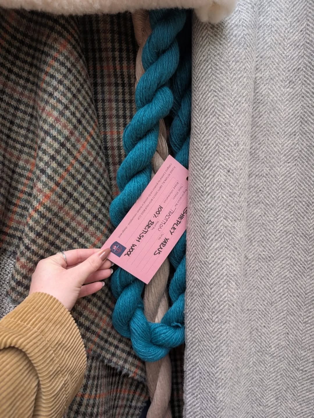 Wool Exchange 2025
Thank you @britishwool for inviting us to Wool Exchange, a collaboration between British Wool and Central Saint Martins.
It was an inspiring event that celebrated using British wool in the fashion industry.