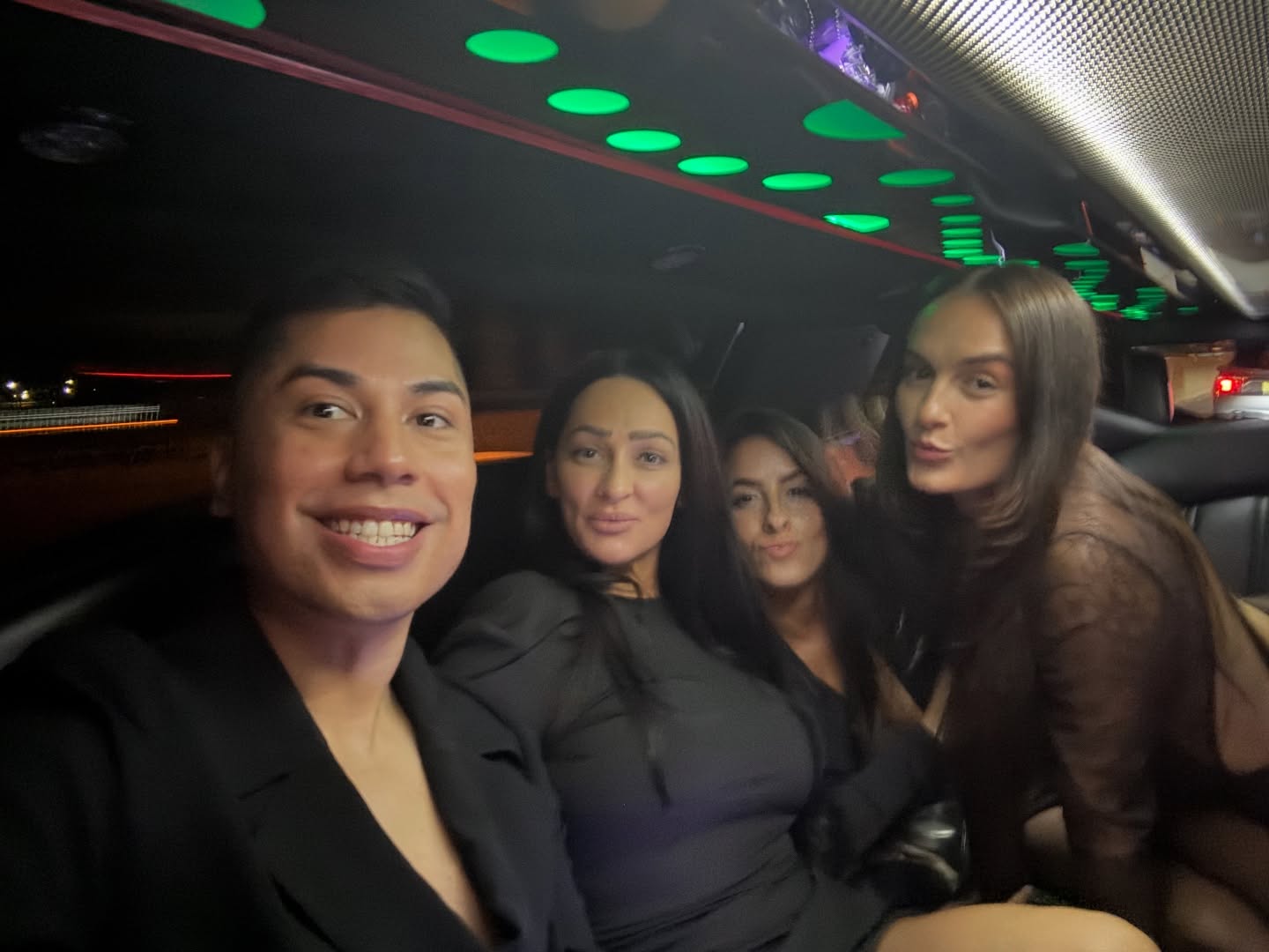 The holiday season is all about being present — enjoying the moments, the laughter, the lights, and the people you love. ❤️🎄
Here’s a peek at Aaron, our Social Media Manager, having an amazing time with friends in one of our Spectrum limos on the way into the city! These are the memories that make the season special.
Whether you’re heading to NYC for a Broadway show, celebrating with family, or enjoying a night out with friends, Spectrum is here to make your holiday travel smooth, comfortable, and stress-free.
Let us handle the driving.
You just enjoy the moment.
✨ Book Spectrum for all your holiday transportation needs ✨
#SpectrumLimousine #HolidayMemories #FamilyAndFriends #StressFreeTravel #NYCHoliday