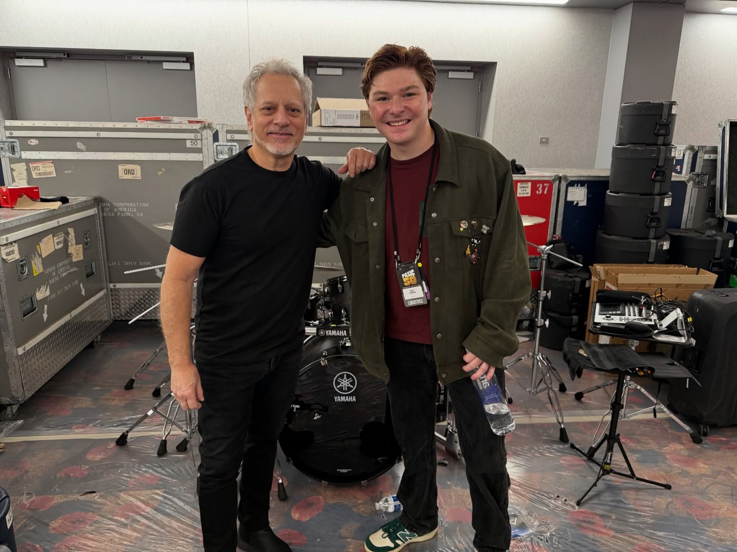 Last time I went out to @percussivearts was 2019, so this year was like visiting family I hadn’t seen in a while. Missing Dom as always but really felt him there with us, many good stories. @sabiancymbals @officialdaveweckl
Made some new friends too. @mattbillingslea @ashsoan
Feeling rejuvenated from so much great music and even better people. #pasic50