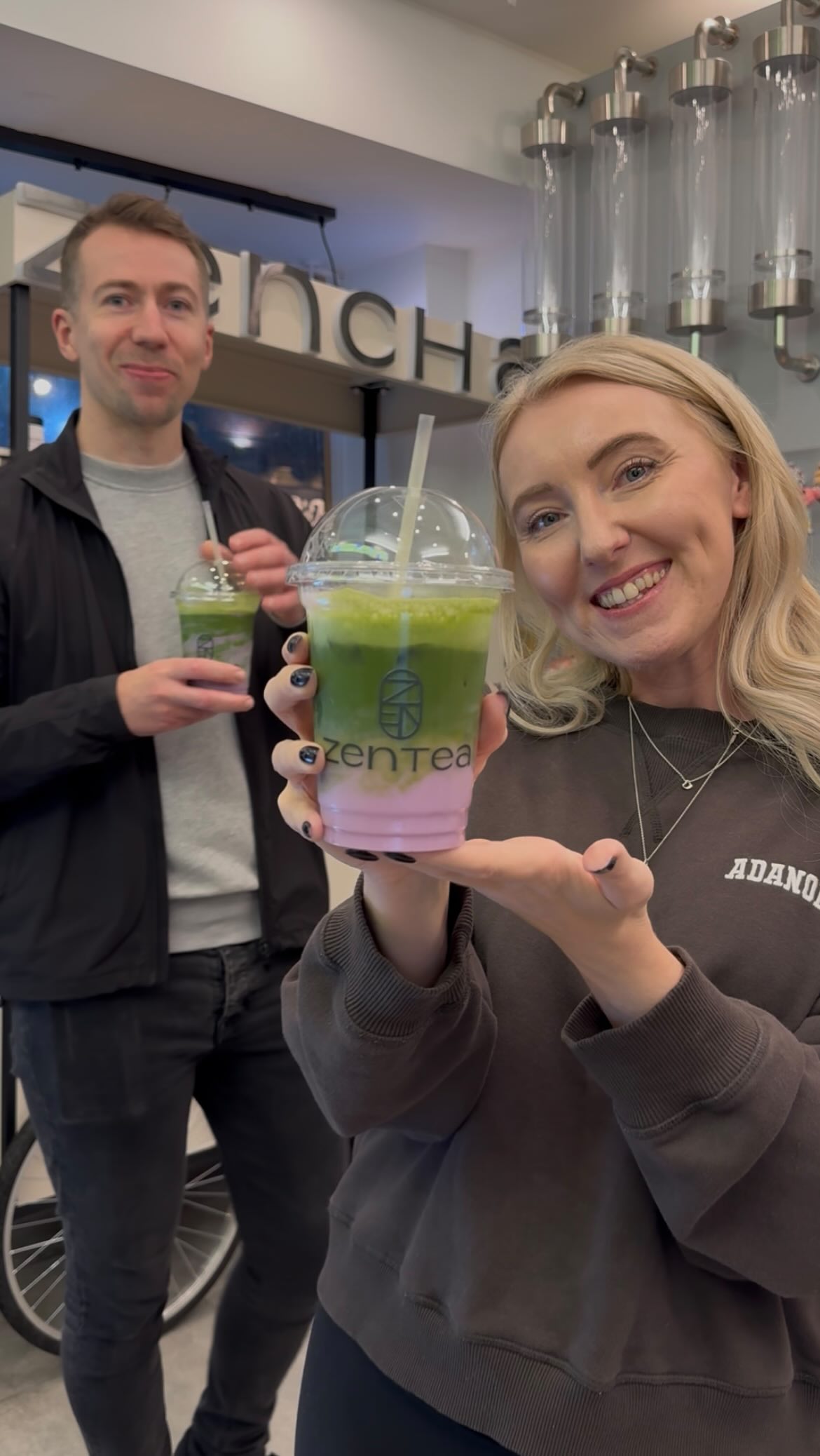 I was not ready for how good this matcha was going to be 🍵🤍
We did a matcha tasting experience at ZenTea in Winchester and it genuinely exceeded every expectation. Made from tea leaves ground fresh each morning (when it’s gone, it’s gone), served with matcha snacks, and taught the traditional way by the loveliest team.
Plus… Labubus, Sonny Angels and the cutest little details everywhere 🧸✨
I had the lavender matcha, my partner had taro, both a 10/10.
If you’re in Winchester, you have to go!
Use code ABI40 for 40% off until 1st Feb 🫶🏼
Gifted experience 🫶🏼