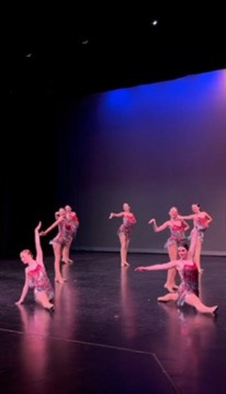 A little sneak peek! We are so excited for our show tomorrow! 🩷❄️