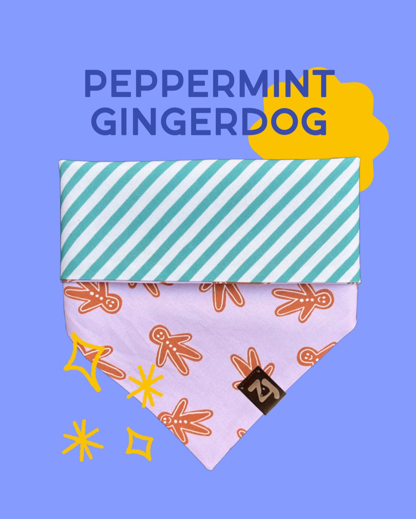 ✨ Peppermint Gingerdog ✨
Ok, so they’re ginger people, not dogs, but we still LOVE this vintage pink and Tiffany blue reversible bandana. We know these will be sold out after this weekend, so make sure you check out @happycutemart on Saturday at Thornhill Community Centre from 10am-4pm to pick one up in person! ✨