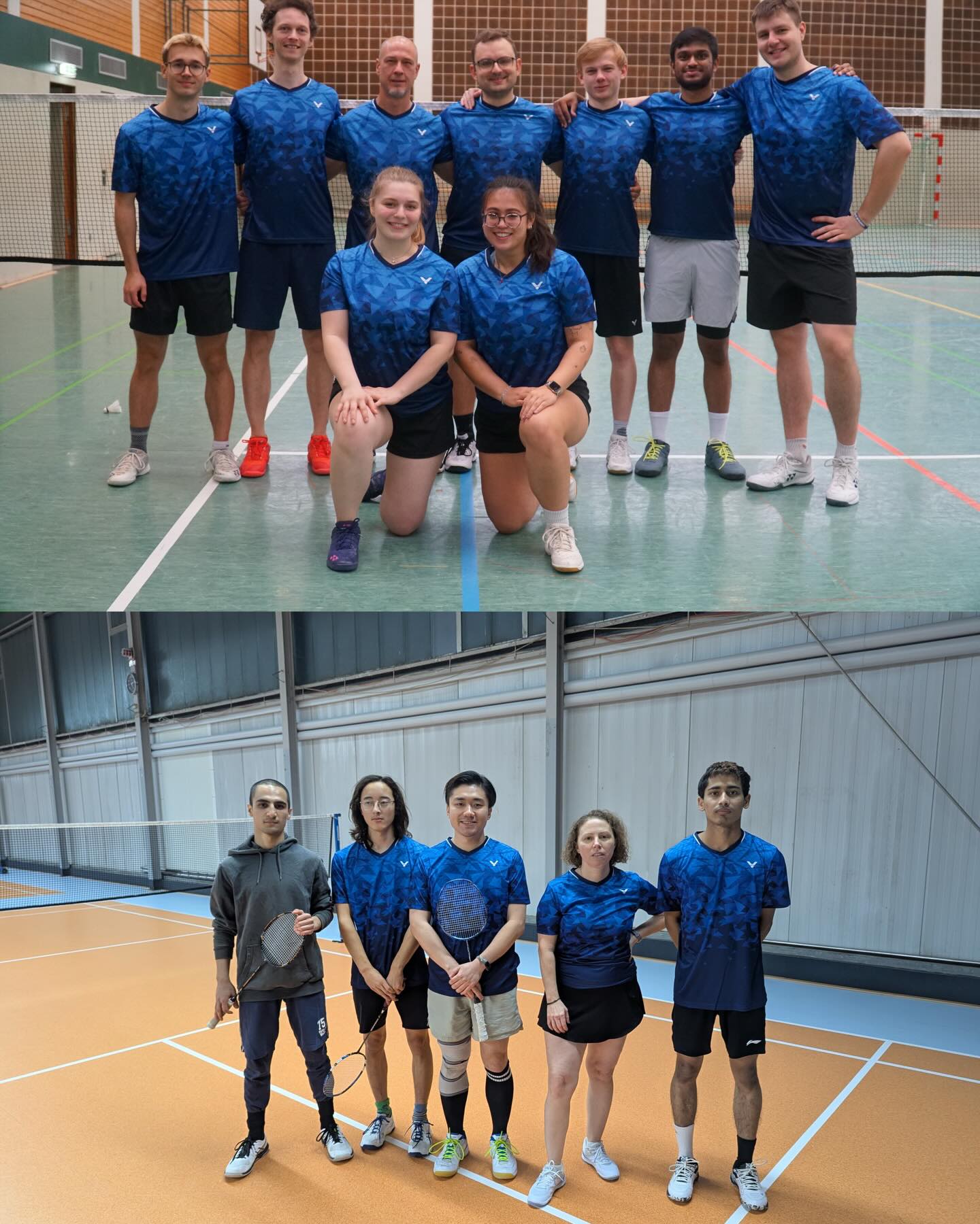 UNSERE NEUEN TRIKOTS SIND DA!🔥🔥
Am Spieltag unserer ersten gegen Erda und der zweiten auswärts gegen Linden/Gießen Hoppers durften sie ihren ersten Einsatz im Mannschaftsbetrieb feiern. Die erste Mannschaft erzielte ein unentschieden mit 4:4 und die zweite Mannschaft musste leider mit 0:8 nach Hause gehen.