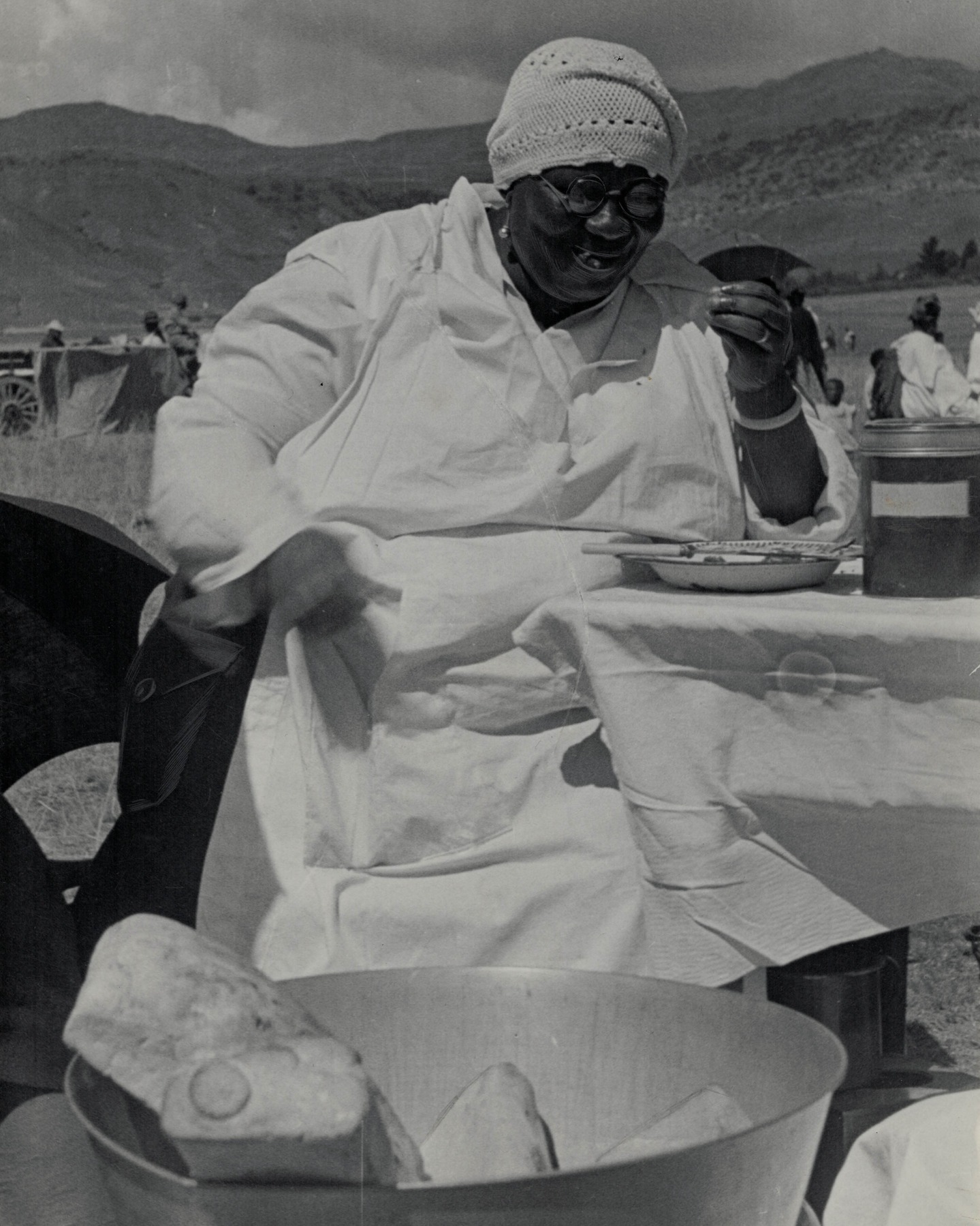 Lieven Storme vintage African photography and tribal art.
Picture of the day #129.
Photographer: Lubinski, Margot & Kurt.
Title: untitled.
Date: between 1933 and 1939.
Country: Basutoland (in present-day Lesotho).
Medium: unmounted gelatin silver print.
Size: 23,8 x 18,1 cm.
Condition: perfect.
Reference: MKLI0912/1.
Provenance: Dutch collection.
Extra: artist stamp and text in German and English, explaining the photograph, on verso.
A woman during a horse race. Horse racing in Lesotho is very popular and culturally significant, often organized during local festivals or important occasions such as the kingâs birthday.
Kurt Lubinski was born in Berlin on October 19, 1899. He was a German Jewish journalist and photographer and traveled the world in the 1920s and 30s. In 1933, he emigrated to Holland and in 1938/1939 to England, and later (probably in 1943) to New York. Lubinski worked for the Ullstein Verlag in Berlin and wrote many articles, accompanied by his own photographs, for the Berliner Morgenpost, Der Querschnitt and other magazines.
His wife Margot Lewin-Richter was also a photographer. She was born on March 17, 1906, in Berlin-Wilmersdorf.
#lesotho #basutoland #kurt_lubinski #kurtlubinski #margotlewinrichter #africanphotography #vintageafricanphotography #africanart #windowgallery #windowexhibition #artinbelgium #artinbruges #photographyforafairworld