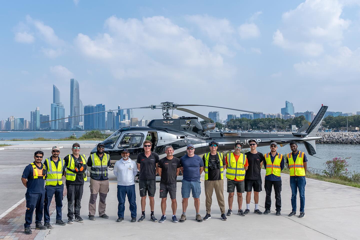 A big thanks to the whole team for another successful event with @sailgp . The planning and execution went perfectly because of the combination of everyone’s dedication to the mission at hand that goes with live aerial filming. Most importantly great thanks and appreciation for the support and trust of all the authorities @gcaauae @modgovae 📸 @bobmartinphotography