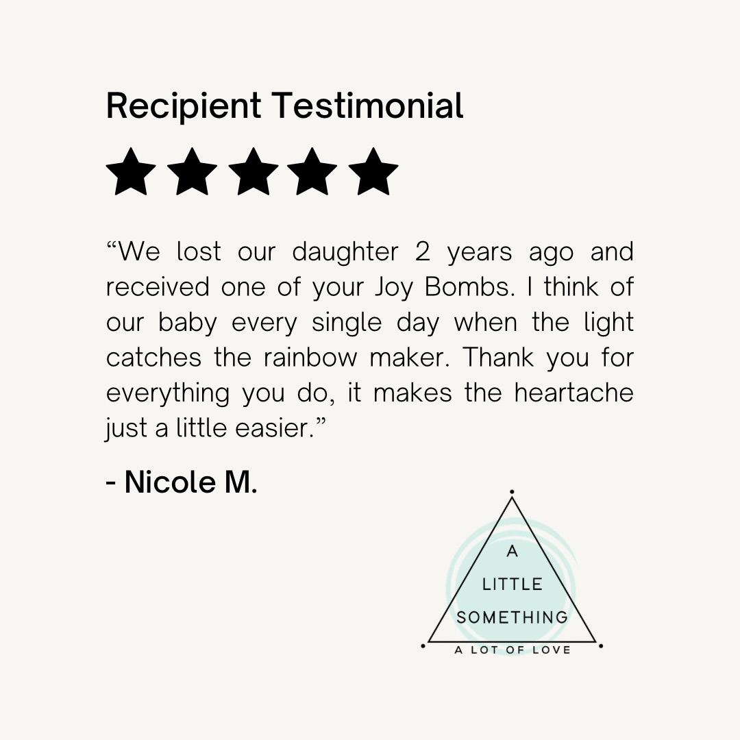 tfw you hear from someone who received a joy bomb 🥹🥰🙏🏼👼🏼
.
.
.
.
#alittlesomethingalotoflove #joybombsformoms #hospitaldonations #miscarriage #miscarriagematters #angelmama #rainbows #signsfromtheuniverse #pregnancyloss #pregnancylossawareness #infertilitycommunity #stillbirthawareness #stillbirth #mkehome