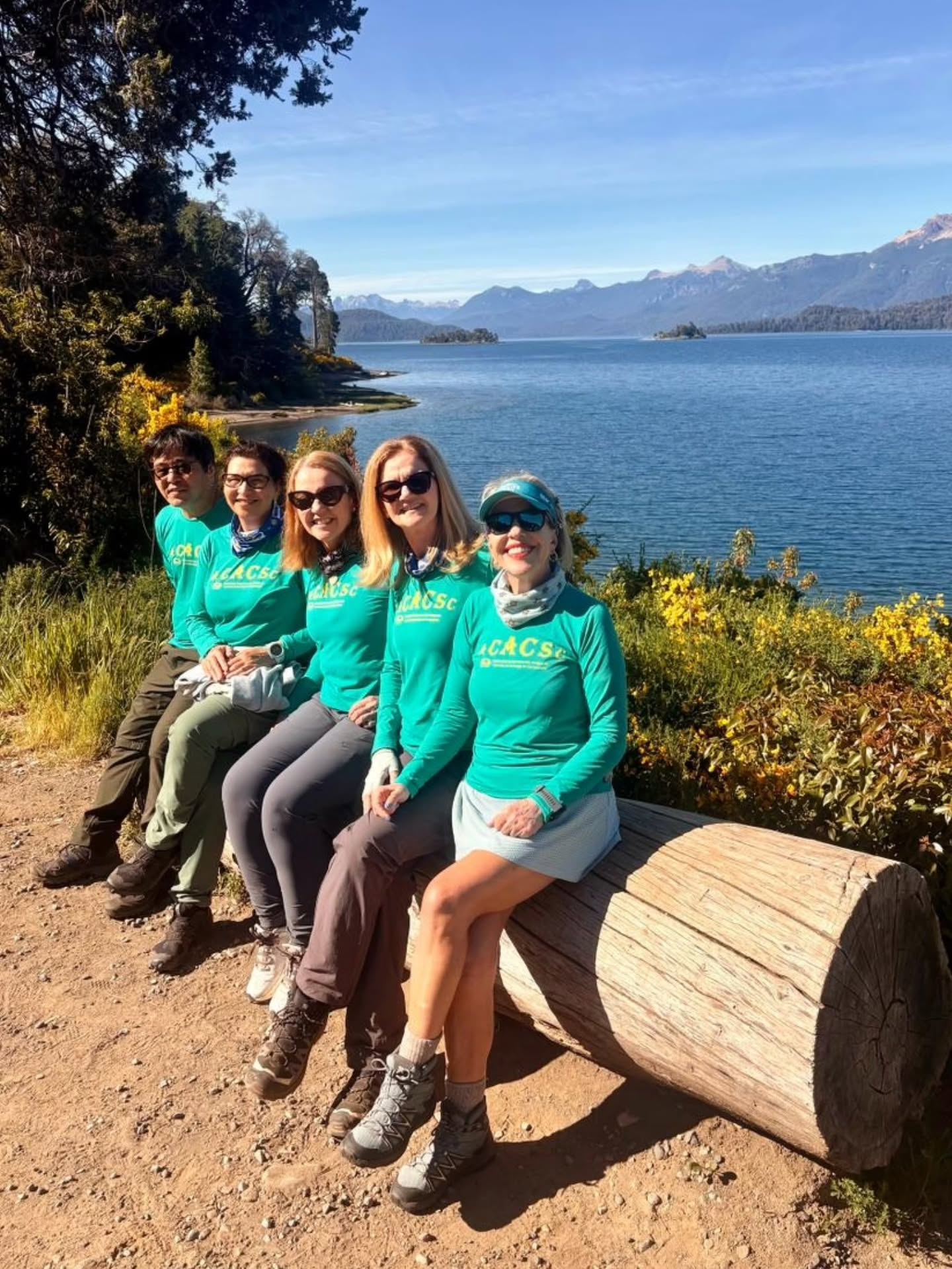 2⁰ dia de caminhada na Patagônia com lindas paisagens. Vamos que vamos! 👣👣👏👏