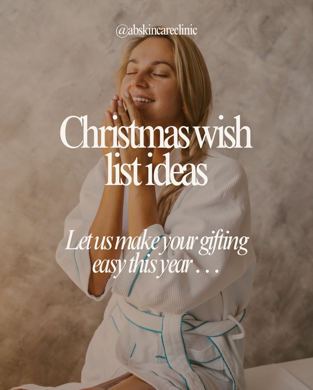 Shhhโฆ ๐คซ
I wonโt tell anyone I told you (it was all your idea)โฆ
but here are my top Christmas gift ideas ๐๐
Perfect for those wanting to gift something a little extra special this year โจ
๐ Bespoke Hydro Facial
Perfect for congested skin, winter dehydration or damage, first-time facial clients, and as an event-ready glow booster.
๐ Total Relaxation Facial
A beautiful choice for all skin types โ including sensitive, pregnant, and post-natal skin. The perfect way to say โI appreciate you.โ
๐ Vital C Cleanser
A much-loved staple for bright, healthy, nourished skin.
๐ MD Eye Masks
Give the gift of bright, refreshed eyes all winter long.
๐ Hydrating Sheet Masks
The ideal pre-party glow and the ultimate post-party pick-me-up.
Gift the glow-up everyone deserves this Christmas. โจ
DM me to organise your gifts! ๐
๐
#facialspontyclun #skincaretalbotgreen #christmasgiftideas