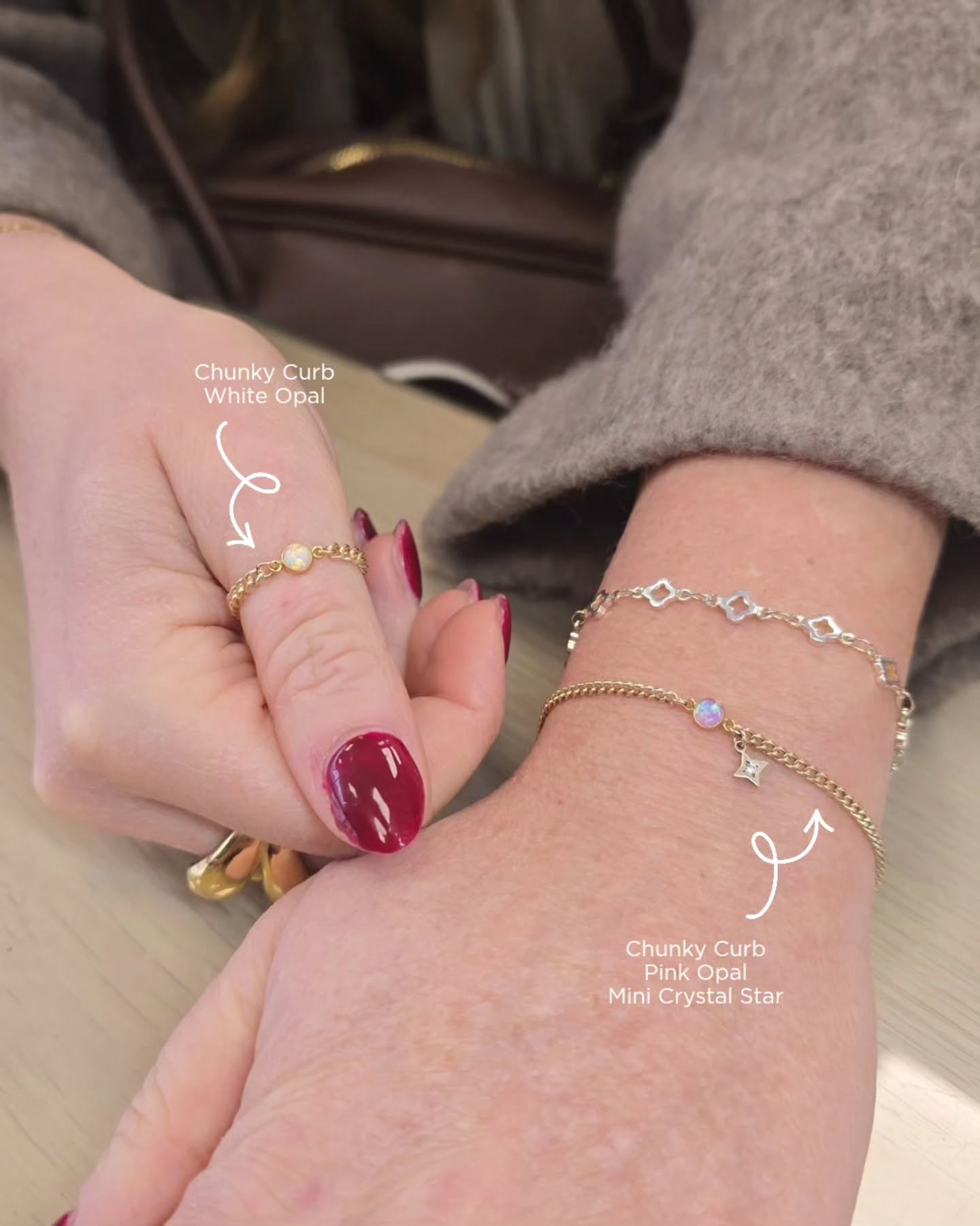 There’s just something about a matching ring + permanent bracelet moment ✨
🔗 My ultimate FAVE chunky curb sized & welded to perfection.
Paired with the prettiest opal connector & mini gold star.
✨️ DECEMBER SLOTS ARE NEARLY GONE ✨️
𝗝𝗲𝗺𝗺𝗮 - Saturday 20th 11 & 11.30 am.
𝗧𝗮𝗿𝗮 - Sunday 14th 10am.
Struggling for present ideas? Get booked in for the ultimate gift that actually 𝗹𝗮𝘀𝘁𝘀!
Tap the link in our bio to book with Jemma or Tara.
#PermanentJewellery #weldedbracelet #stokeontrent #Staffordshire