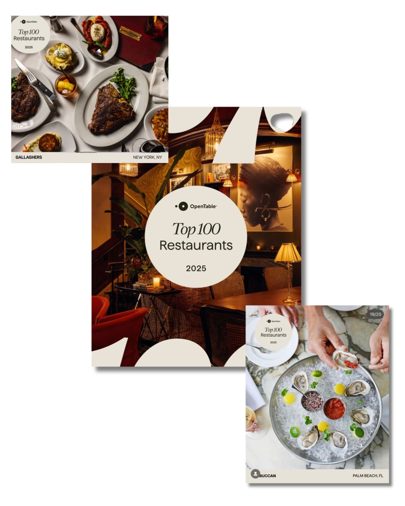 @carlibrinkmanpr is so proud to represent two incredible restaurants on the @opentable Top 100 Restaurant List of 2025! @buccanpalmbeach by @chefclayconley - one of only three restaurants in all of Florida and the only restaurant in South Florida to make the list, and the legendary @gallaghersnyc which also made the Top 10 list among the 100. We are so honored to work with these beloved restaurants, whose exceptional dining experience and hospitality has earned them this guest review and rating-based recognition.
#opentable #bestrestaurant #nycrestaurant #nycfood #floridafoodie #southflorida #nyc #floridarestaurant #bestchef @eater @infatuation @nytimestravel @timeoutnewyork @timeoutmiami @visitflorida @nyctourism @palmbeachesfl