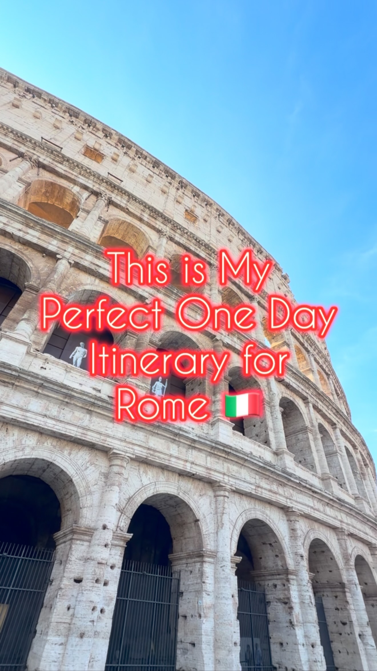 ❤️🧿 If you have just one day in Rome, these are some tips about how to make the best of your day! Hope it helps ❤️
.
.
.
.
.
.
.
.
.
.
.
.
.
.
.
.
.
.
.
.
.
.
.
.
.
.
.
.
.
#italygram #italytravel #italytrip #italianpasta #romefood #romanholiday #rome🇮🇹 #rometravel #romelovers #trastevere #romebynight #romanhistory #travelgram #reelitfeelit #roma #reelkarofeelkaro #spanishsteps #travelblogger #travelblog #romentic #foodblogger #vaticancity #trendingreels #iloverome #stpetersbasilica #colosseo vatican city colosseo roman forum pizza al taglio tonnarello in trastevere best gelato in rome maritozzo in rome regoli sant eustachio cafe via del corso spanish steps
