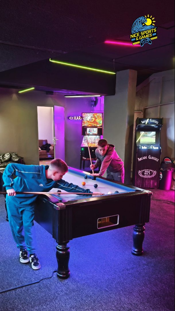 @nsportsngames c'est la salle loisirs de référence pour la famille dans le centre de @villedenice .
#salledejeux
#arcade
#karaoke
#billard
#anniversaire