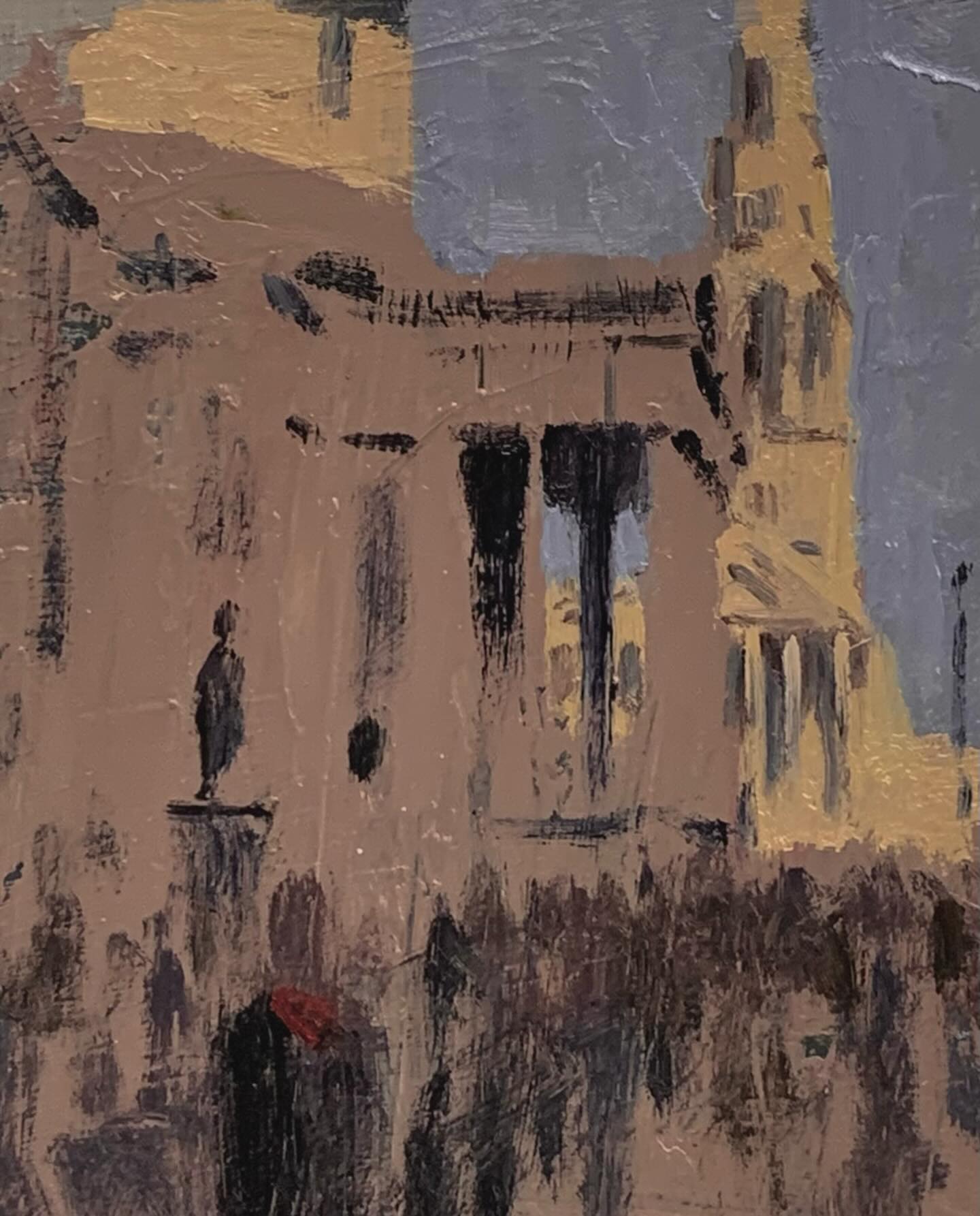 The sun setting on St. Martins and closing out this year’s incredible @royalinstituteofoilpainters annual exhibition. Feeling grateful and humbled to have oil painting in my life, with all its challenges and rewards.
#oilpainting #pleinairpainter #pleinair #london #stmartinsinthefields