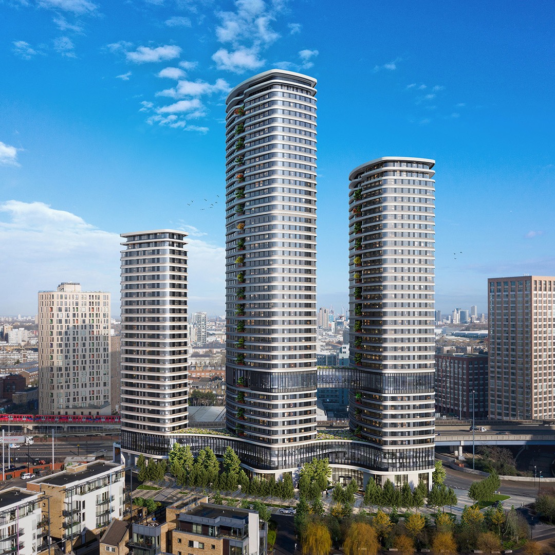 We're collaborating with fantastic teams to create Europe's largest Passivhaus student accommodation at 2 Trafalgar Way. Comprising three towers (28, 36, and 46 storeys) for 1,672 students, along with 80 residential apartments, the development also features commercial, retail, and amenity spaces. Aiming for completion in 2026, it's a bold step toward sustainable, vibrant living for the next generation!