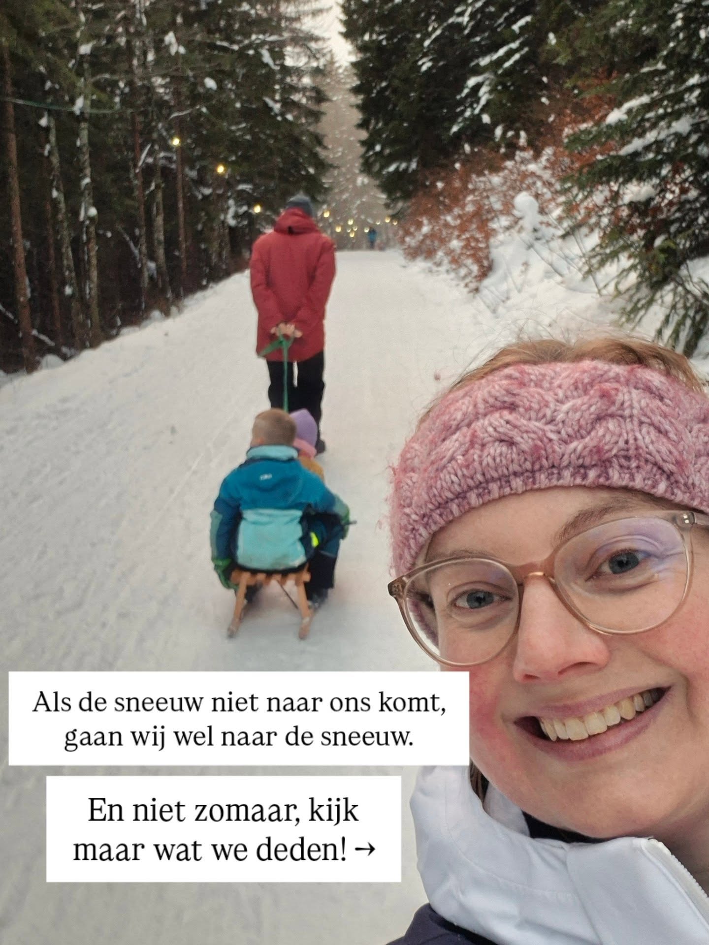 We besloten spontaan de camper te pakken en een uurtje naar het zuiden te rijden, om te genieten van alle sneeuw die daar is gevallen.
Helemaal opgeladen ben ik ervan teruggekomen. Ondanks een ontzettend onrustige (en koude 🤣) nacht en de zware tocht naar boven (vooral om de kinderen te blijven motiveren).
Soms is het juist deze heerlijke dingen doen die weer energie geven in plaats van alleen maar rust nemen ♥️
Waar krijg jij veel energie van?