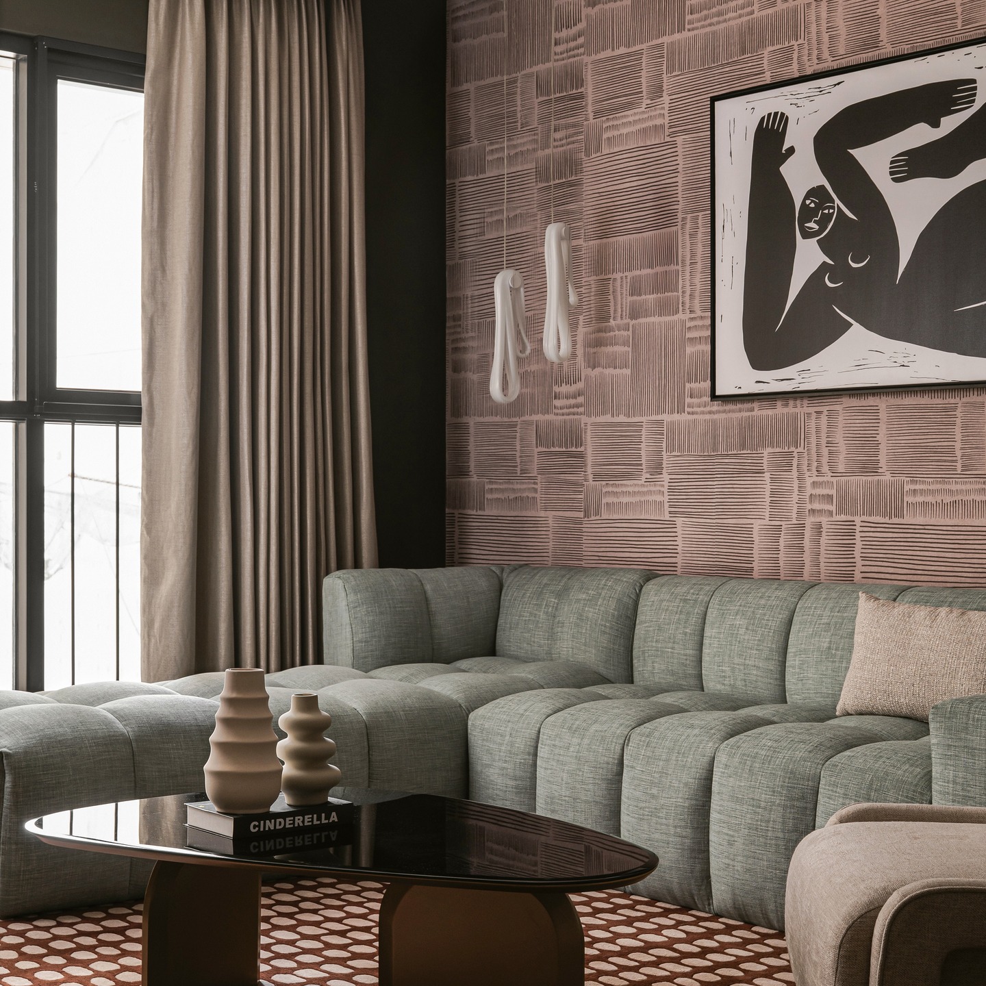 ✨ Where art meets comfort ✨
Soft curves, textured walls, and a palette that brings calm sophistication — this living space is designed to inspire slow living and meaningful conversations.
Modern elegance done right. 🖤
#InteriorDesign #LuxuryInteriors #ModernLivingRoom #ContemporaryDesign #HomeDecorInspo #InteriorInspiration #DesignerSpaces #LivingRoomGoals #LuxuryHomes #ArtAndInteriors #MinimalLuxury #InteriorDetails #CozyHomeDecor #TexturePlay #StatementWalls #ModernFurniture #HomeStyling #InteriorLovers #DesignDaily #DreamInteriors #LuxuryLifestyle #almainteriors