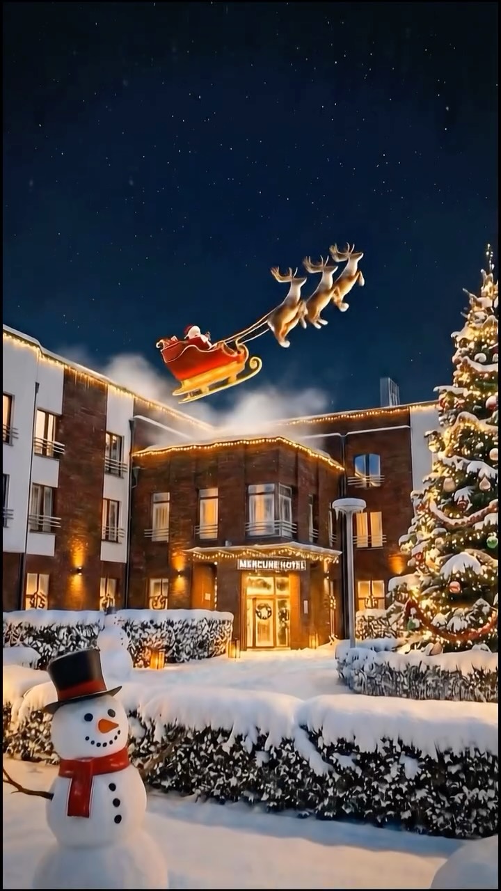 Święta potrafią odmienić każde miejsce. W tej animacji dla Mercure Brant Wiązowna zwykły zimowy wieczór zamienia się w wyjątkowy moment: fasada nabiera blasku, choinka rozświetla wejście, a Święty Mikołaj pojawia się, by zaraz odlecieć w nocnym niebie.
To krótka, świąteczna opowieść, która buduje emocje szybciej niż jakiekolwiek zdjęcie.
Chcesz, aby Twoja przestrzeń również zyskała tak niepowtarzalny klimat? Napisz do nas
#vividportfolio #naszerealizacje