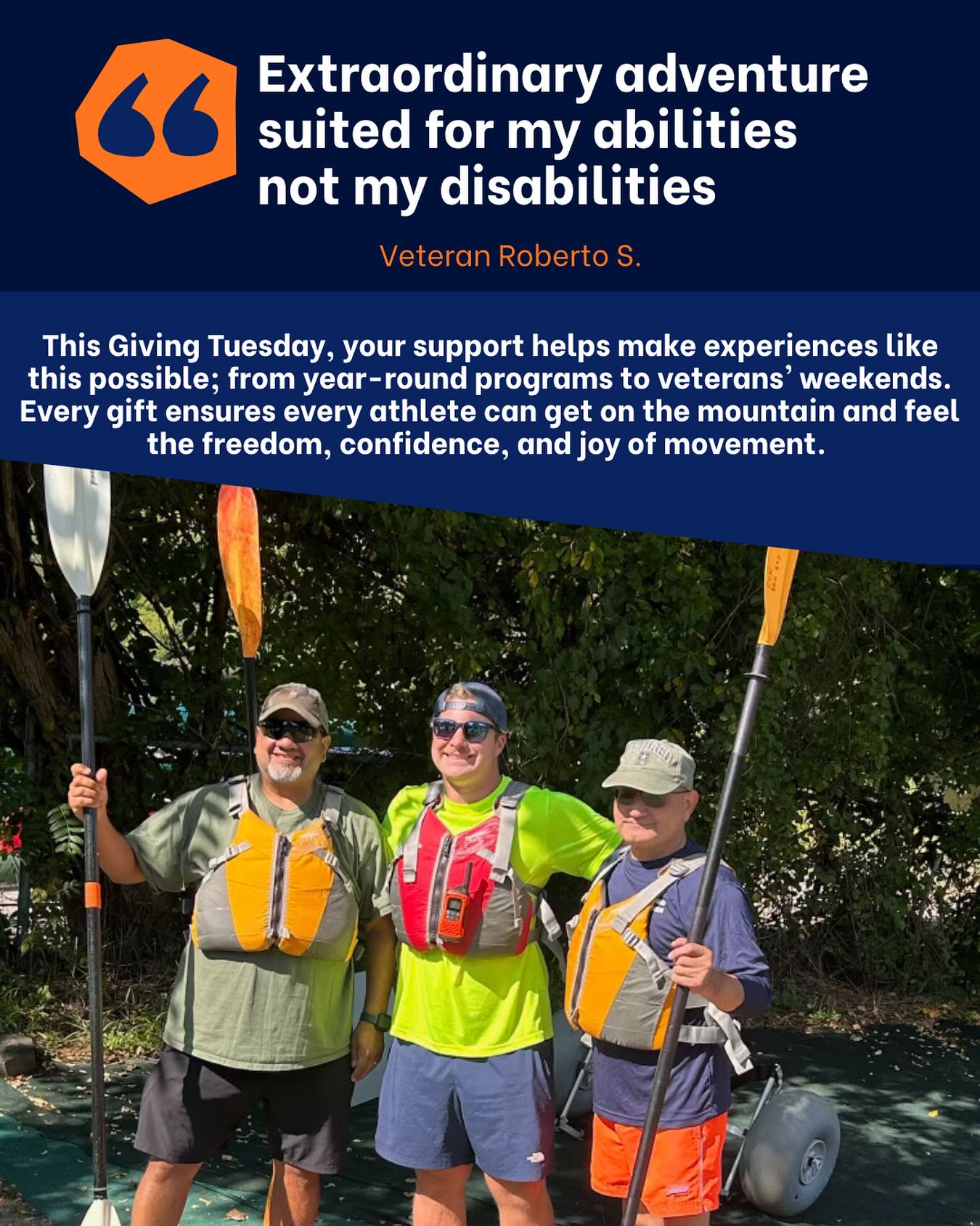 #adaptivesports #summitadaptivesports #givingtuesday #shredfestchallenge2026