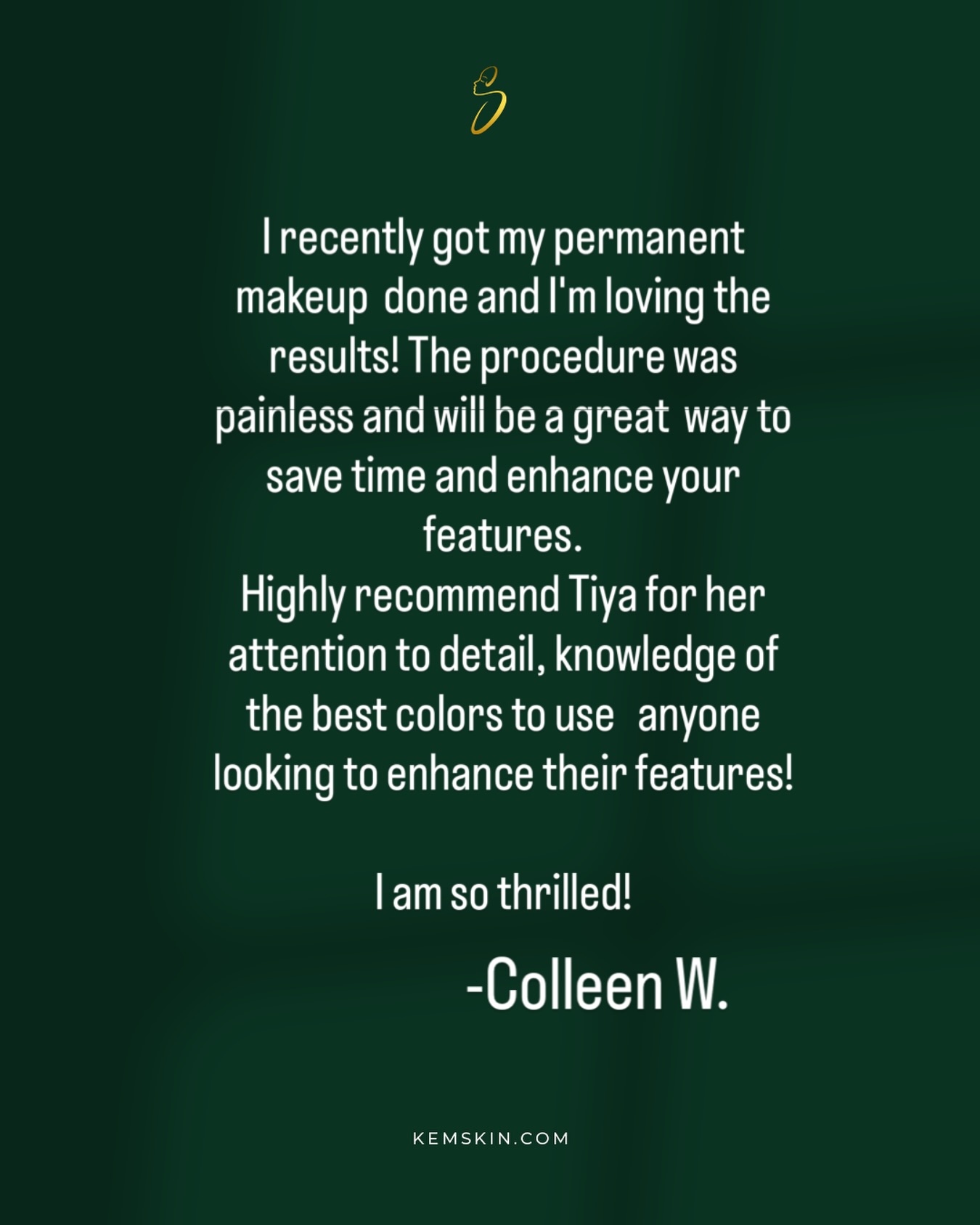 Hundreds of 5 star reviews don’t lie! Book a consultation at kemskin.com and find out what the hype is all about. #pmu #lashes #brows #skin #wax