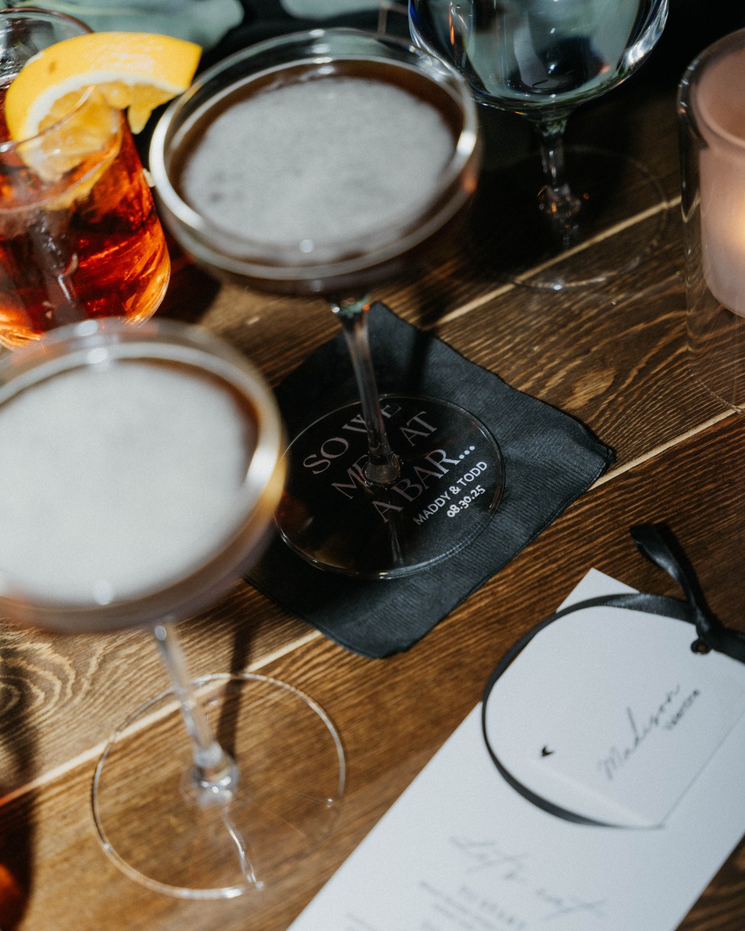 Good drinks, happy guests, unforgettable memories. 🍹 With Winston’s Bar Service, every cocktail, every pour, and every toast adds to the joy of your celebration. Seeing your guests laugh, toast, and savor each sip is why we do what we do.
Maddy & Todd | 8.30.25
Captured by @thesmiths.film
#DrinkSmarter #WinstonsBarService #WinstonsCraft #BarElevated