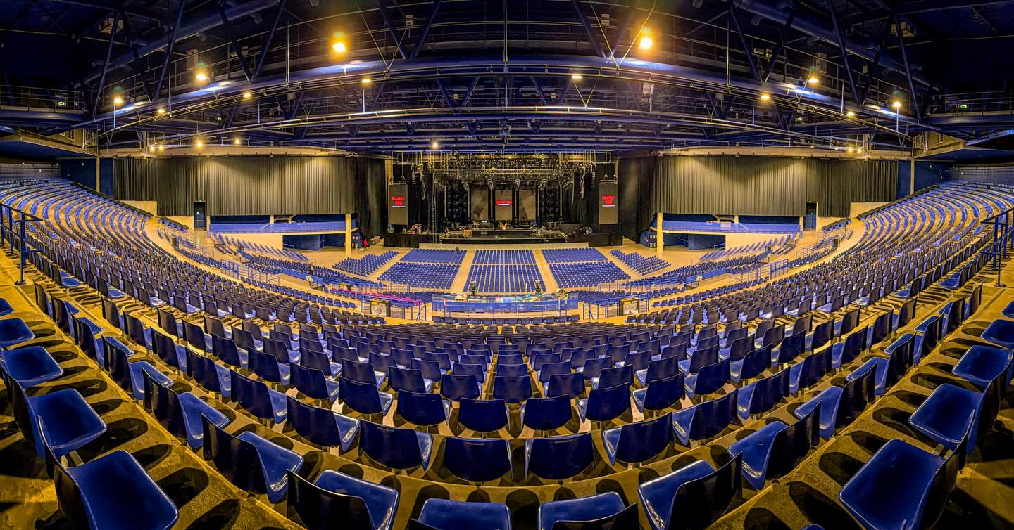 Another venue I’ve never played before so here’s the pano. Last show of the tour tonight in Nantes 🇫🇷