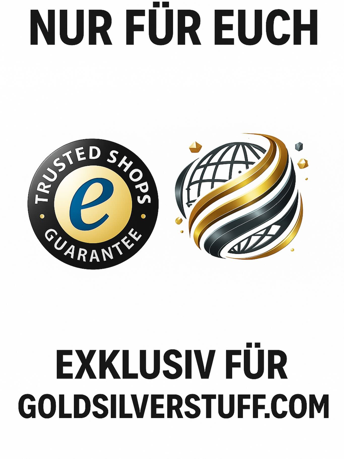 Wir machen’s offiziell. 🔒
GoldSilverStuff ist jetzt offiziell bei Trusted Shops registriert & lizenziert.
Wir arbeiten aktuell an der finalen technischen Integration, damit ihr als Community
👉 100% Käuferschutz
👉 echte Shop-Bewertungen
👉 maximale Transparenz & Sicherheit
erhaltet – genau so, wie ihr es verdient.
Egal ob Gold, Silber, Platin oder Web3 – eure Bestellungen sollen immer geschützt sein.
Vielen Dank an alle, die seit Tag 1 vertrauen. Wir bauen Schritt für Schritt weiter auf. 🤝✨
➡️ Updates folgen in den nächsten Tagen.
➡️ Der Schutz für euch hat höchste Priorität.
➡️ Wir arbeiten Vollgas an einer sauberen, geprüften Integration.
GoldSilverStuff – transparent. unabhängig. echt.
#trust #trustshop #trustedshops #käuferschutz
#edelmetalle #goldkaufen #silberkaufen #goldsilverstuff
#web3shop #edelmetallhandel #onlineshopdeutschland
#seriös #sicherheit #vertrauen #madeingermany
#onlineshopping #stacking #silverstacker #goldstacker